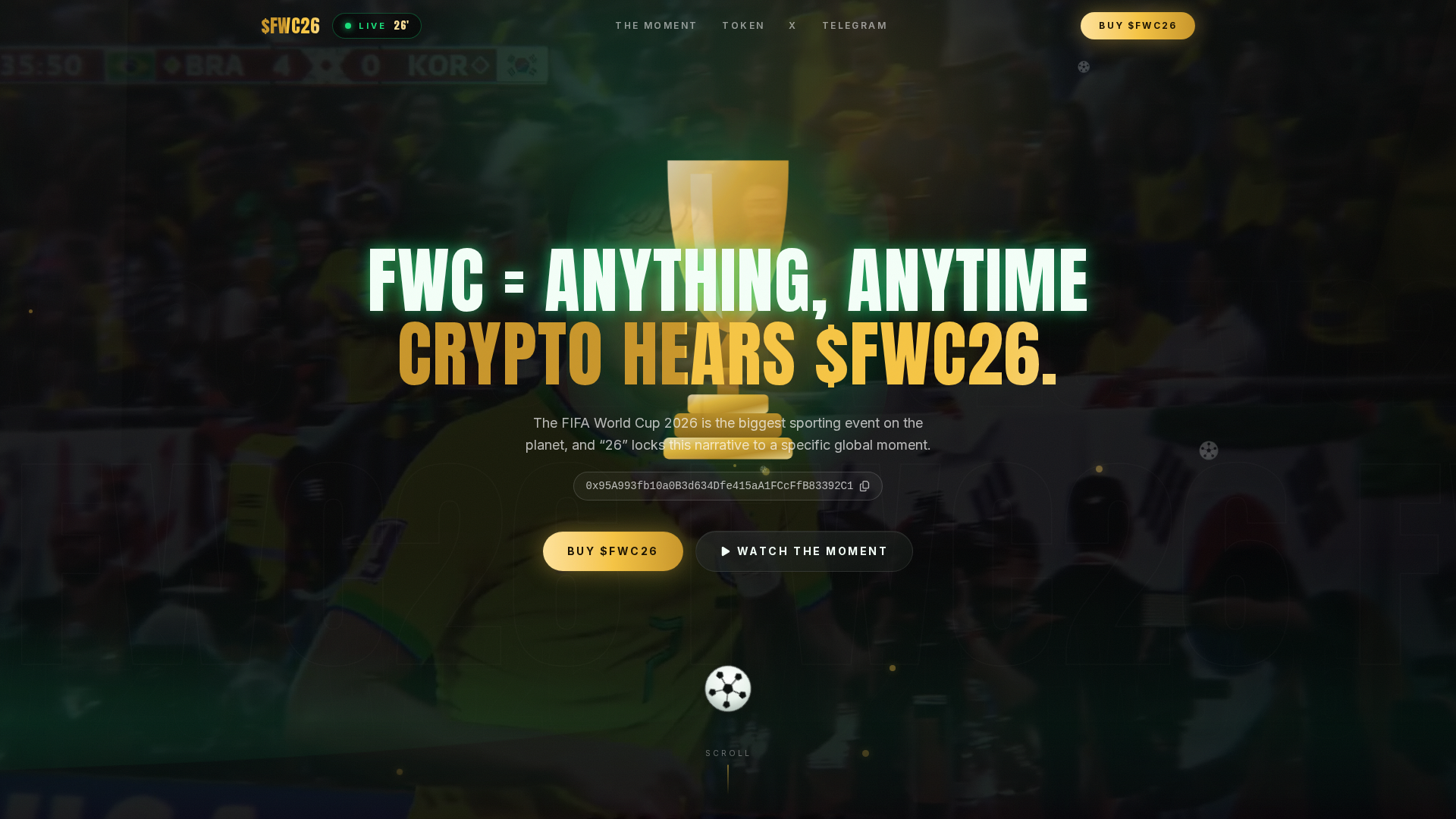 Screenshot of fwc26meme.xyz