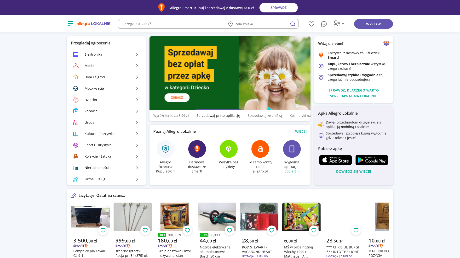 Screenshot of olx.lokalna-ofera9123491297.shop