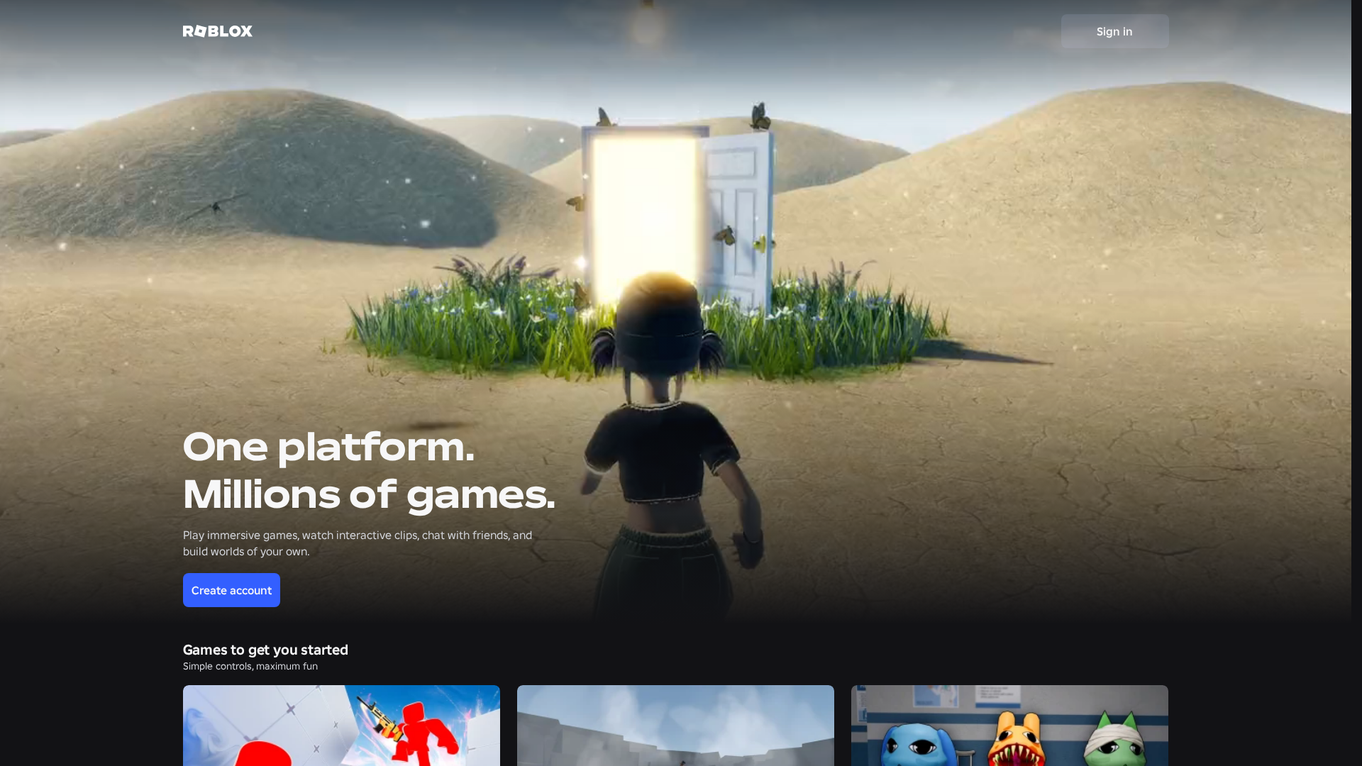 Screenshot of robloxfree.com