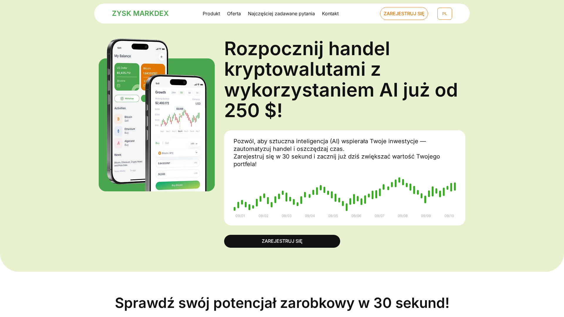 Screenshot of zysk-markdex.com