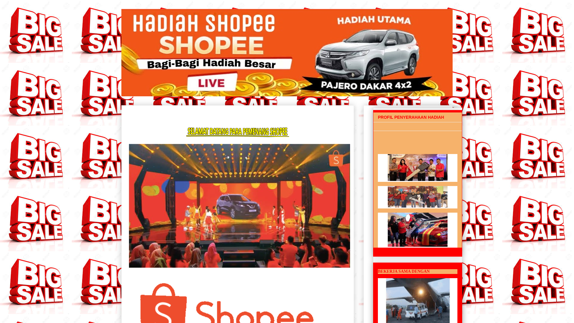 Screenshot of shopeejkt811.blogspot.com