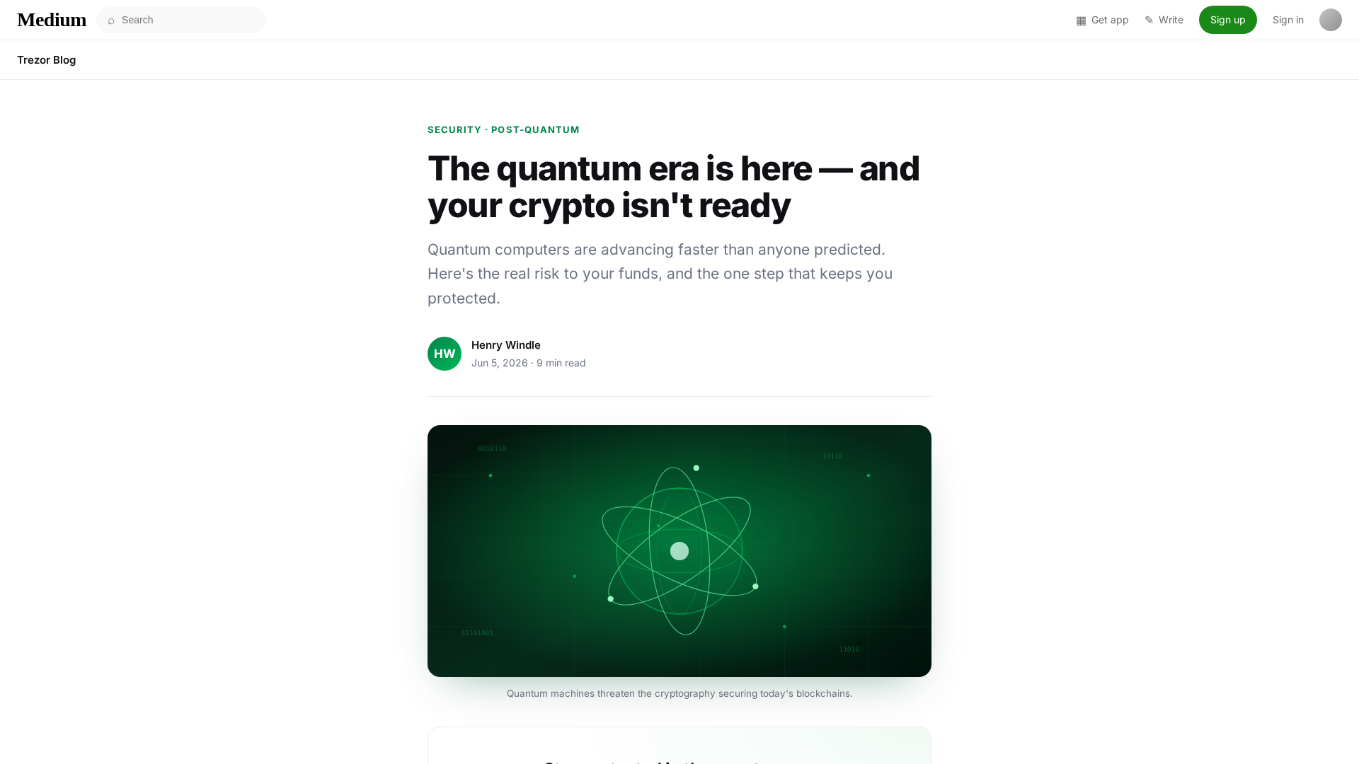 Screenshot of trezor.article-readusa.com