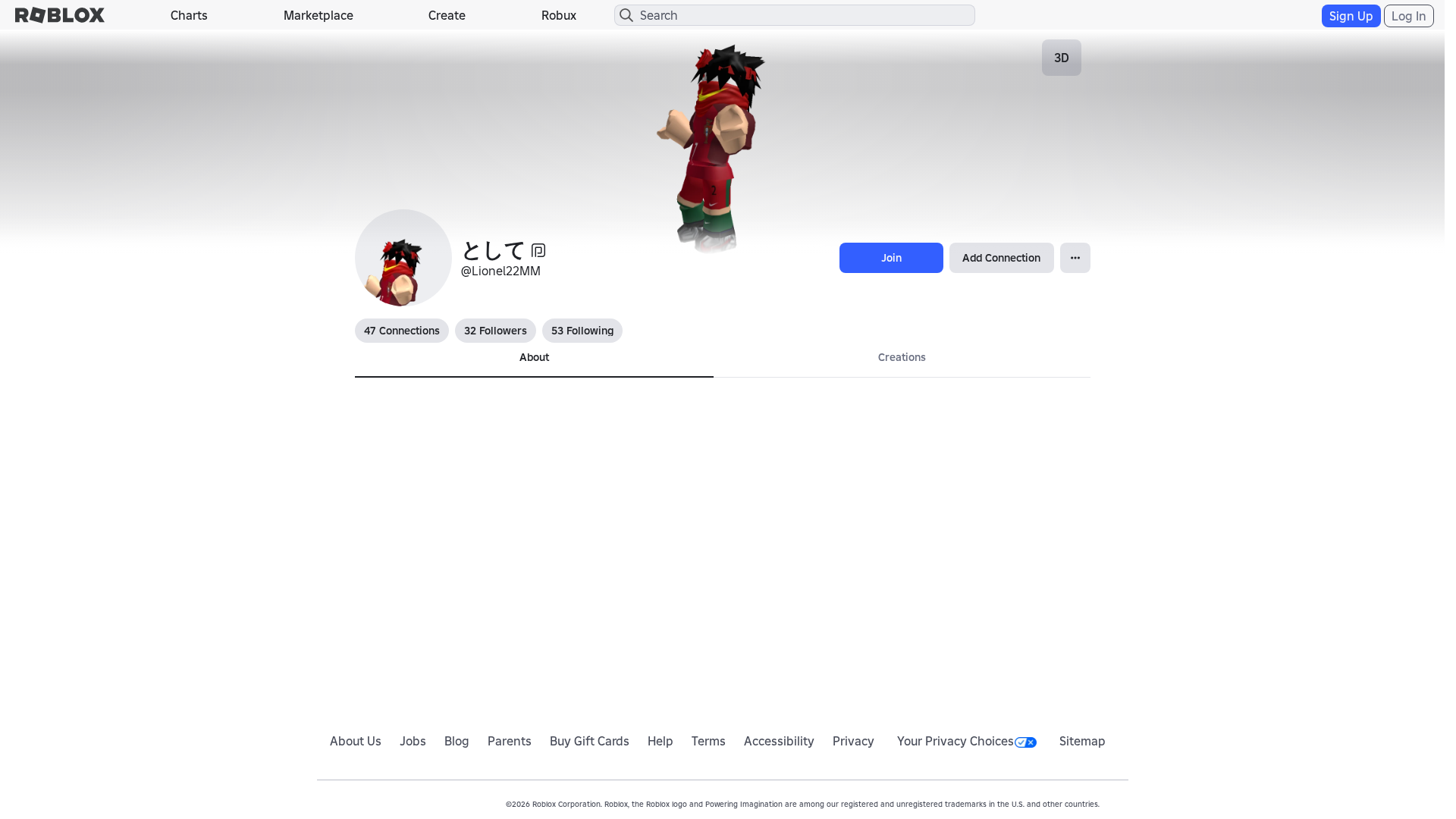 Screenshot of www.roblox.com.bi