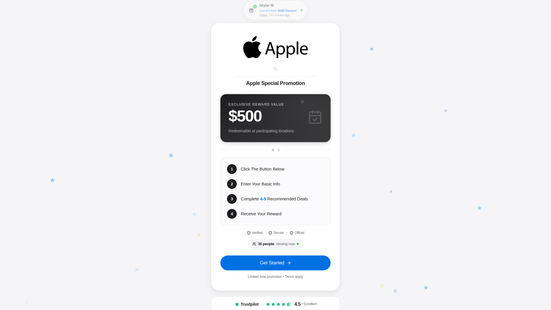 Screenshot of aprew500.com