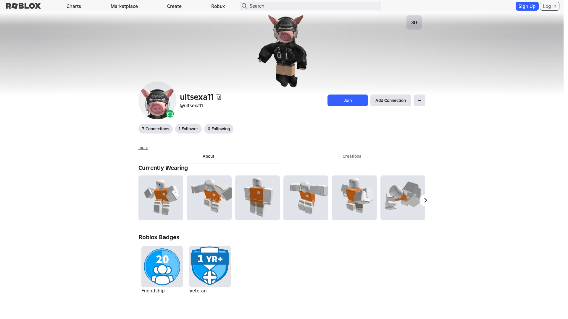Screenshot of www.roblox.com.mu