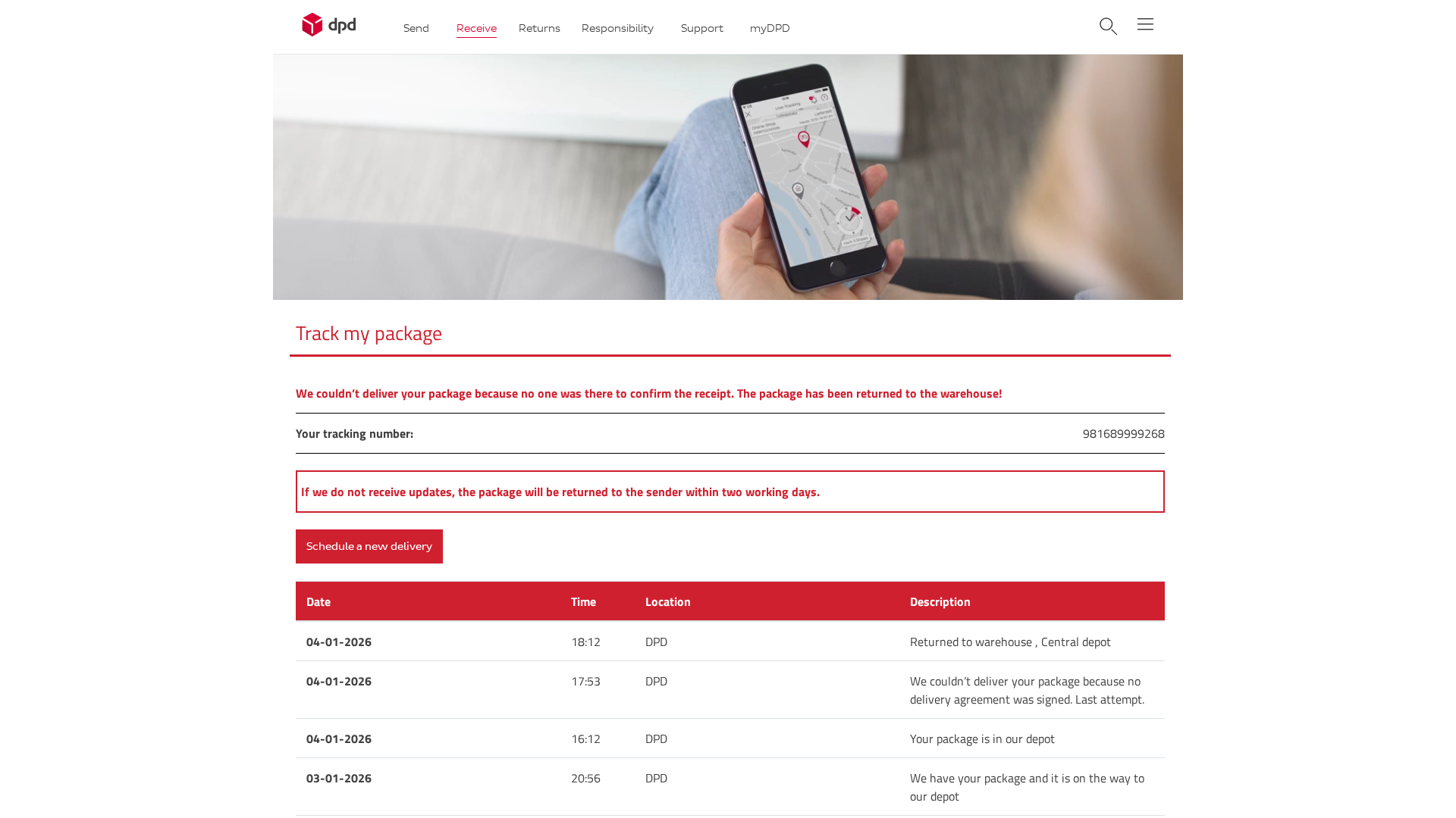 Screenshot of 194-164-61-191.cprapid.com