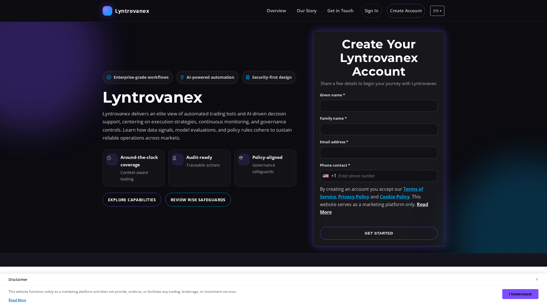 Screenshot of lyntrovanexpro.com
