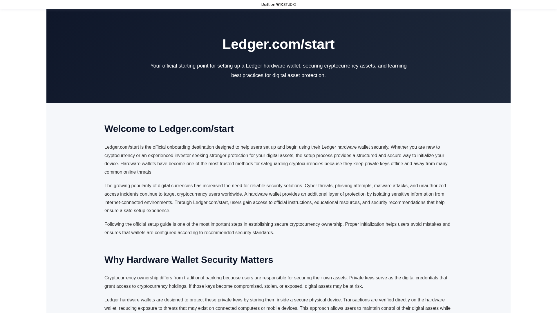 Screenshot of io-cloud.wixstudio.com