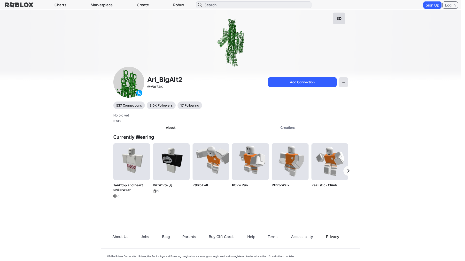 Screenshot of www.roblox.com.ml