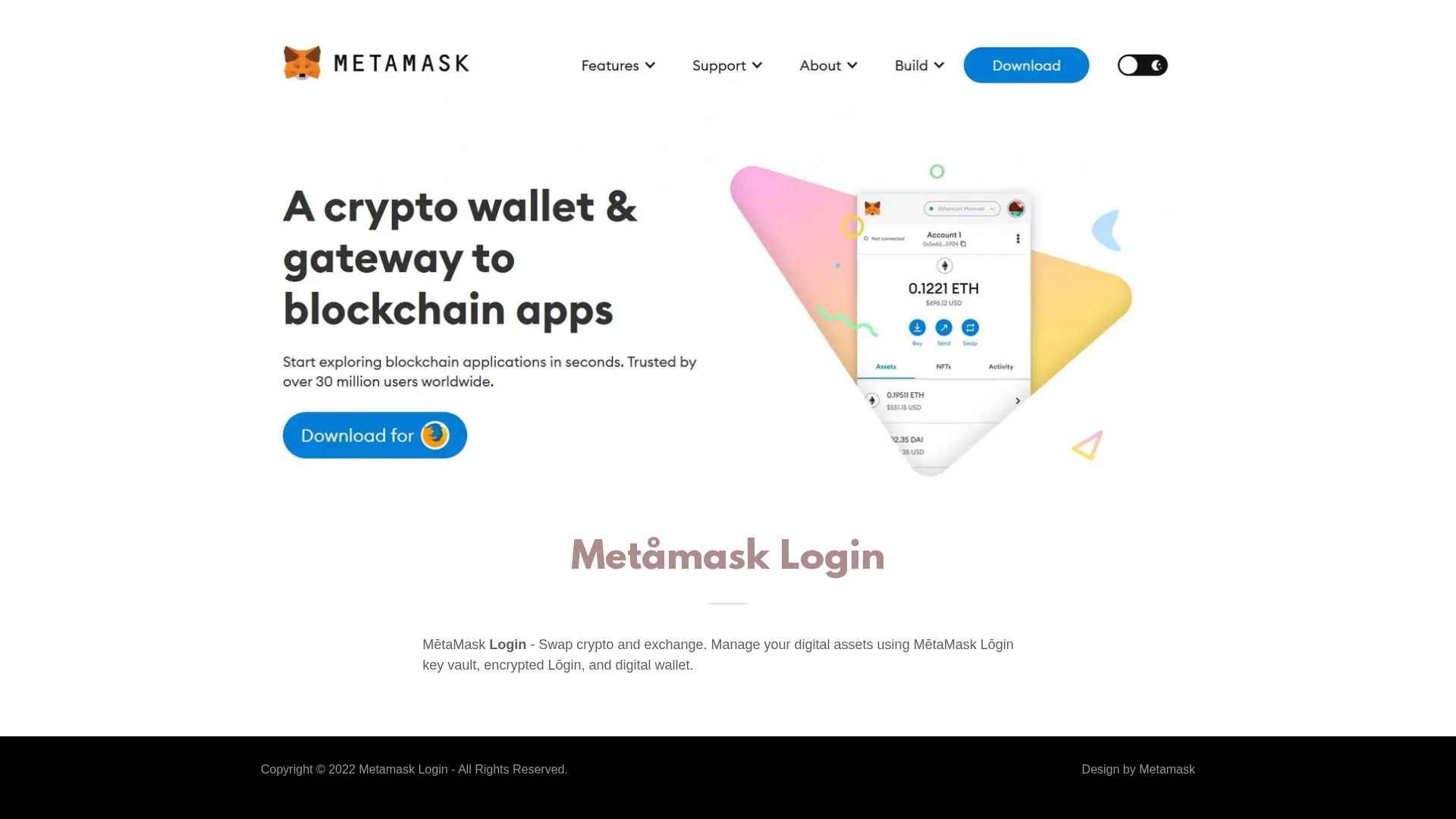 Screenshot of kkmetamskmsk_login_u.godaddysites.com