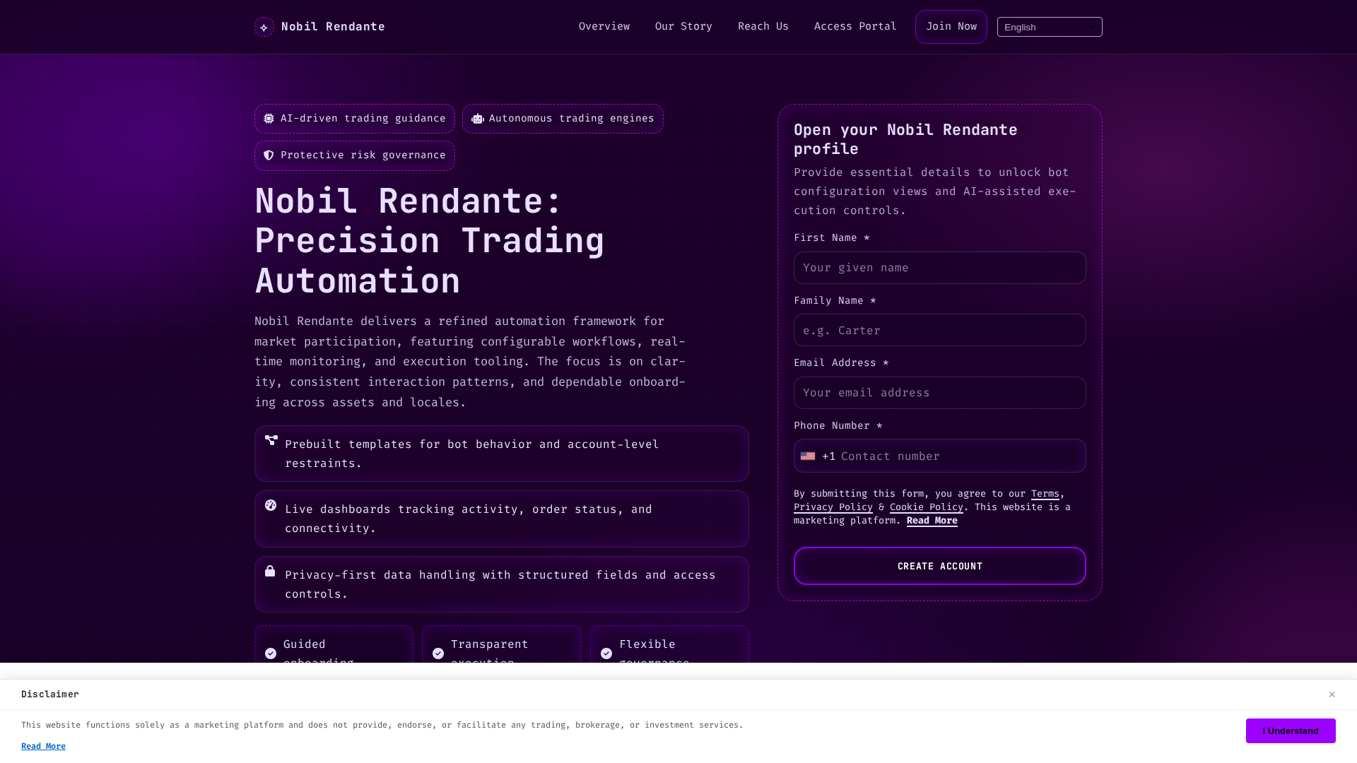 Screenshot of nobilrendante.pro