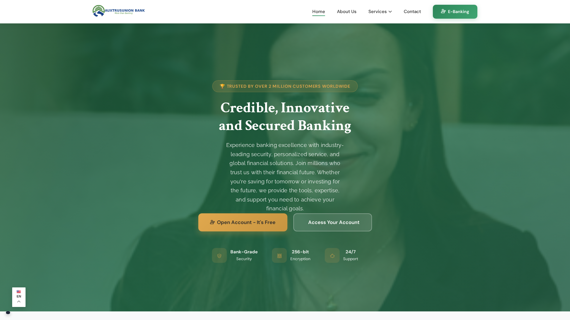 Screenshot of auxtrusunion.com