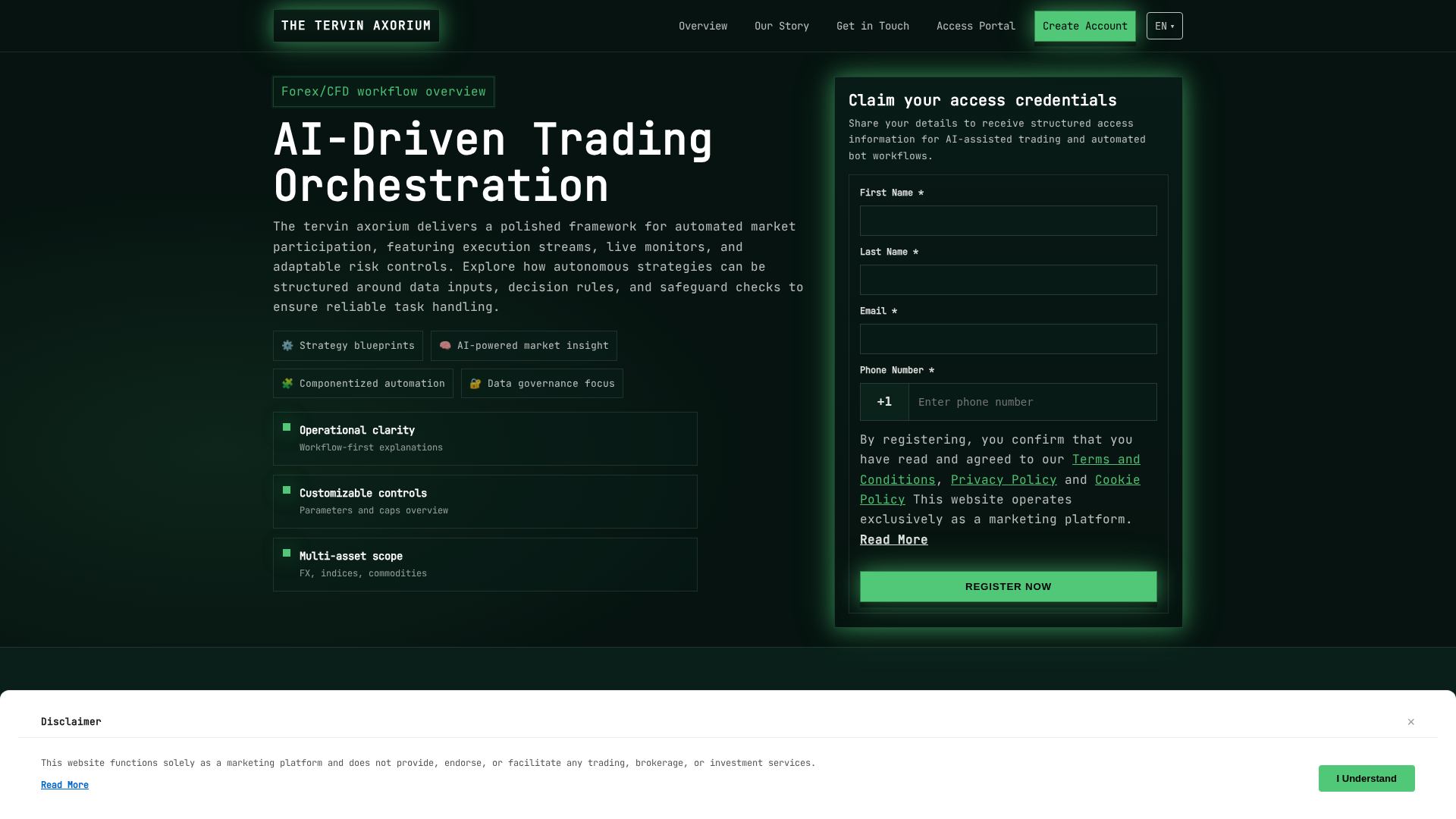 Screenshot of thetervinaxorium.com