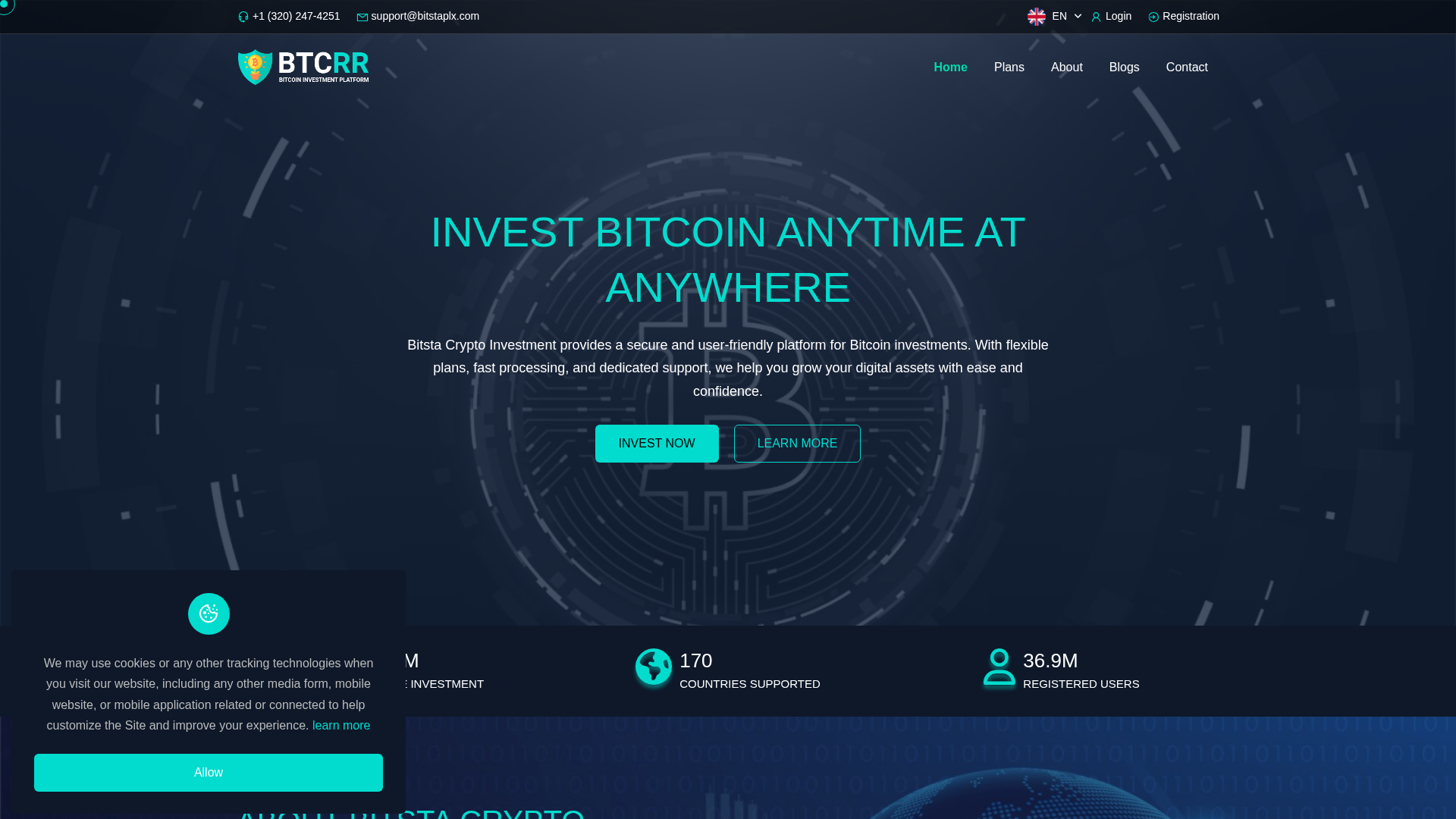 Screenshot of bitstaplx.com