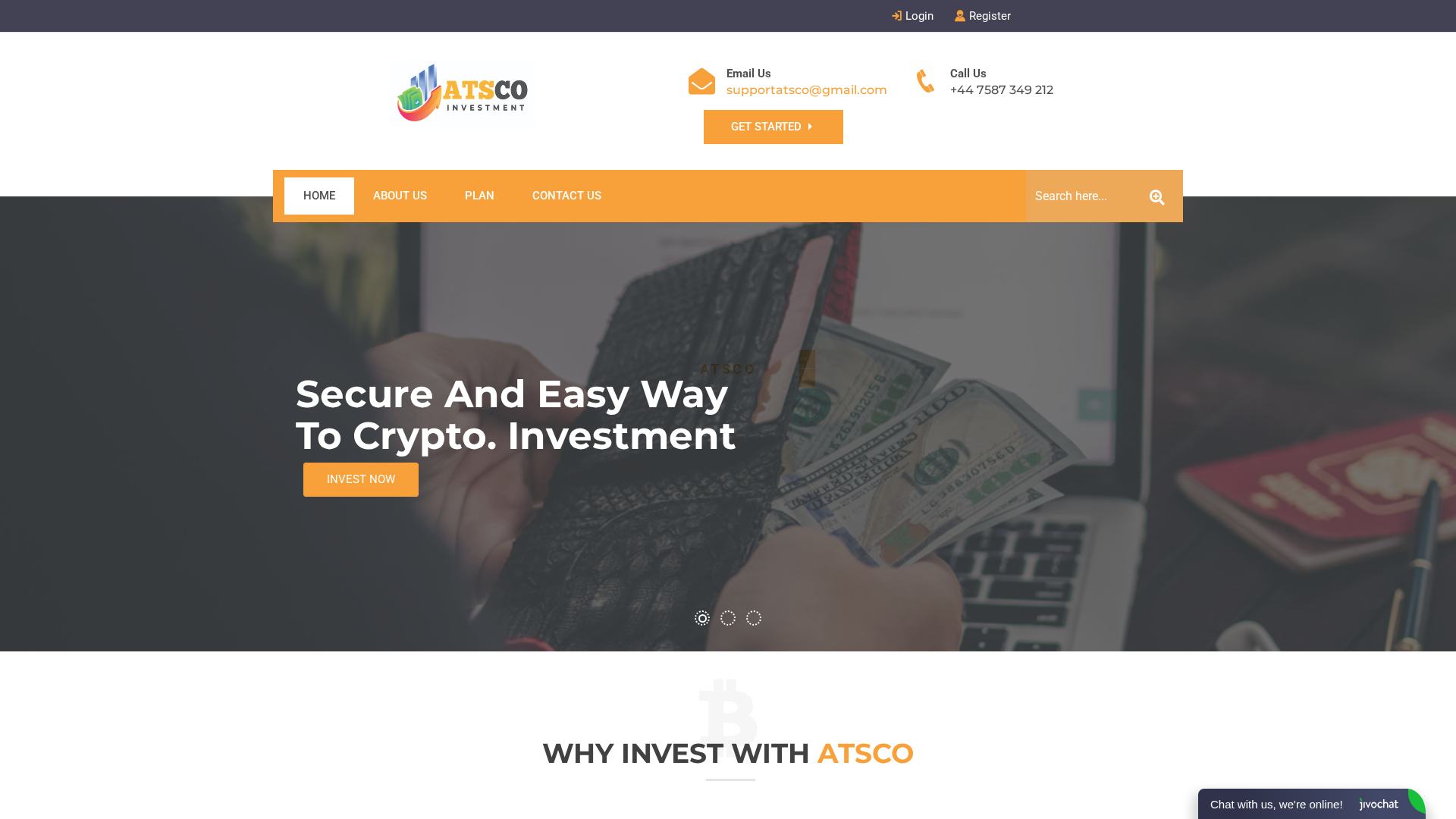 Screenshot of atscootrco.top
