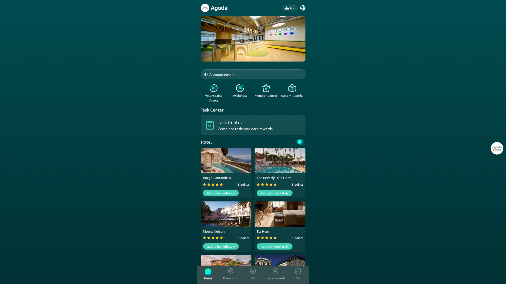 Screenshot of agodaetb.com