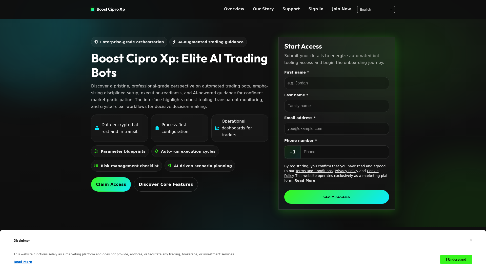 Screenshot of boostciproxp.digital