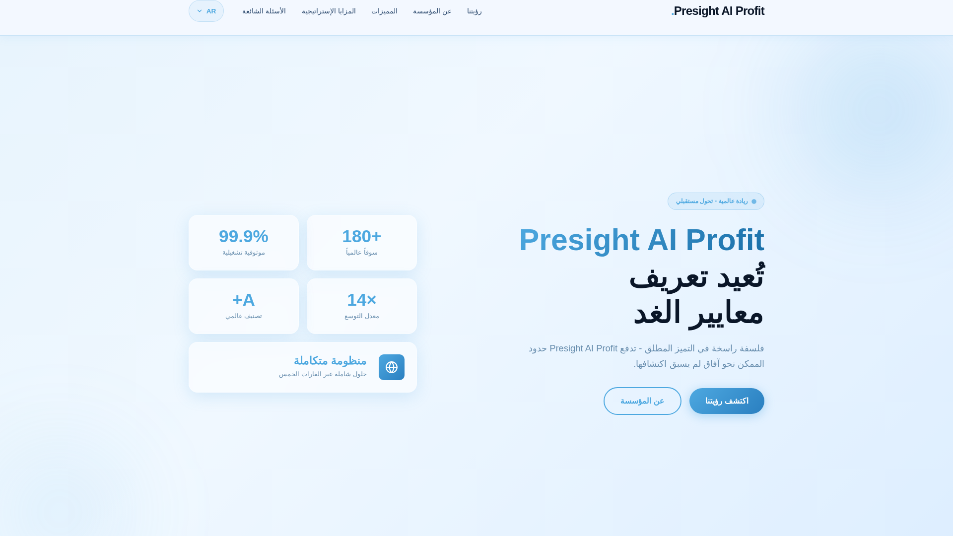 Screenshot of presightaiprofit.net
