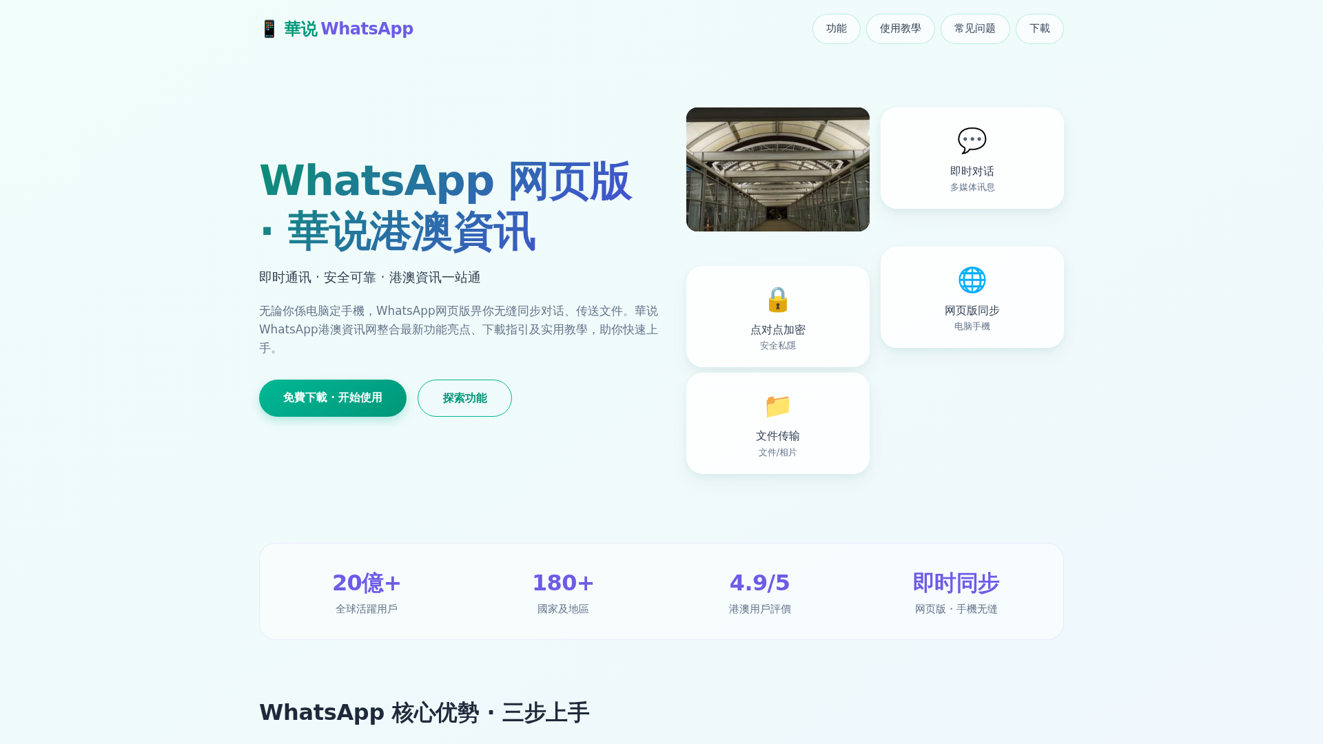 Screenshot of washuo-whatsapp.hk.cn