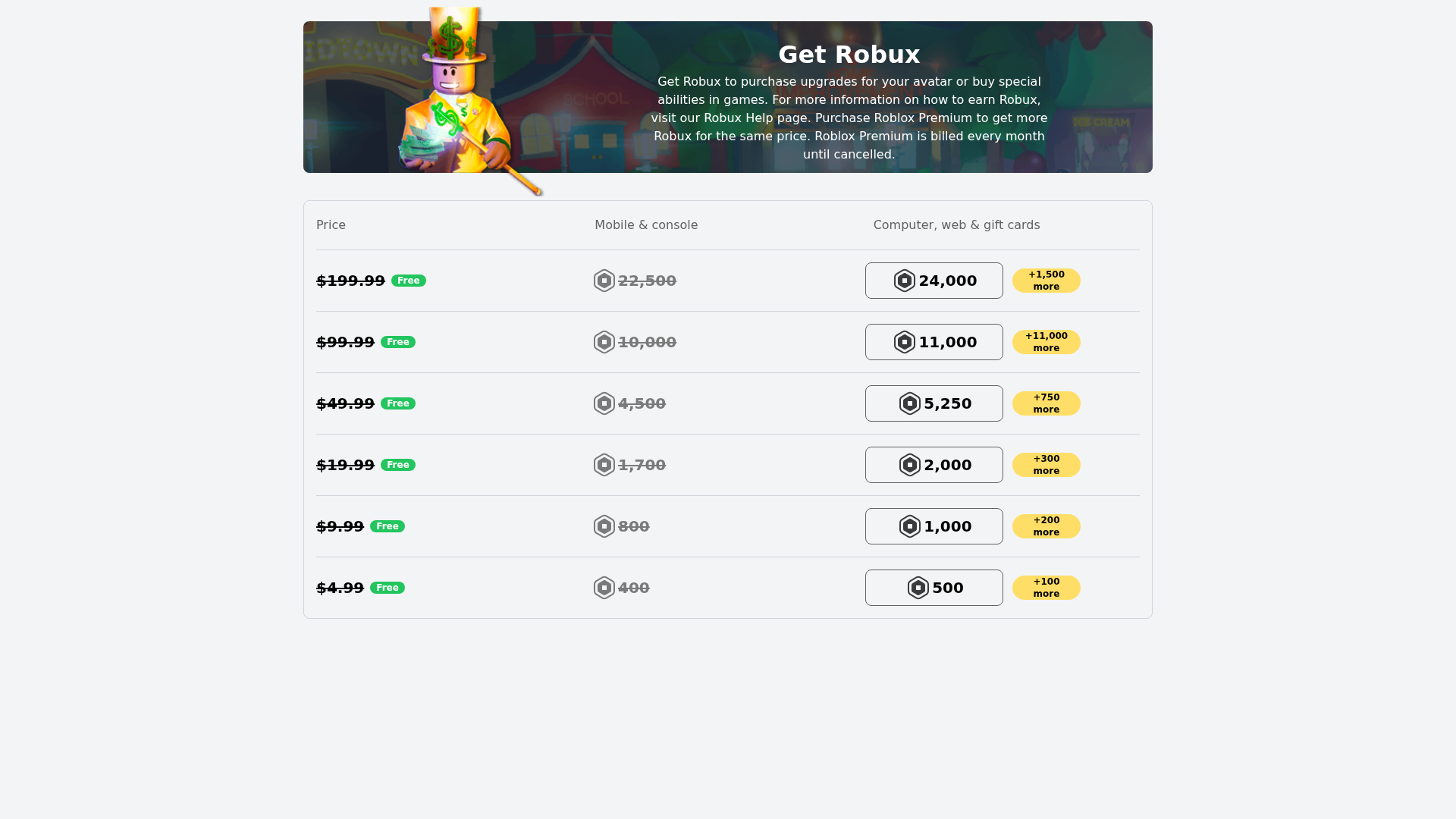 Screenshot of www.playbux.me