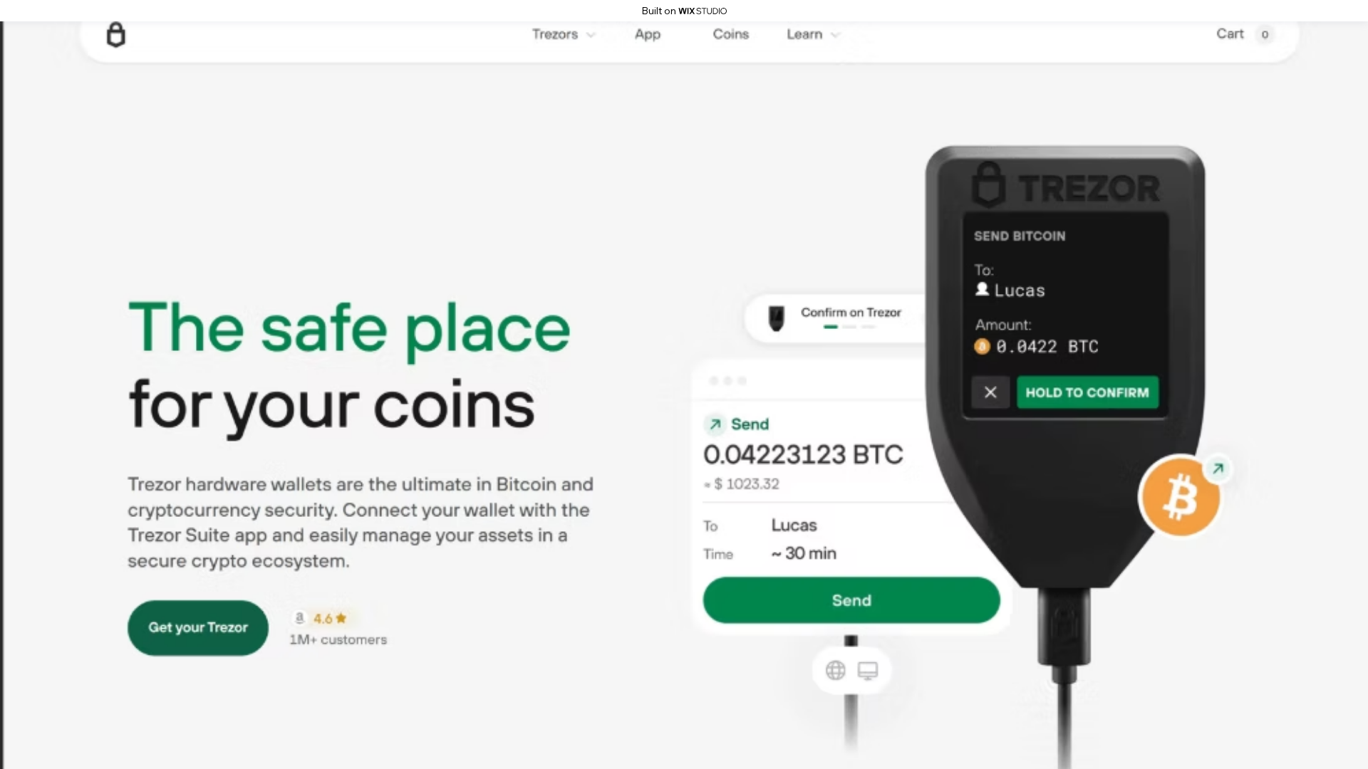 Screenshot of official-dsktopsuite.wixstudio.com