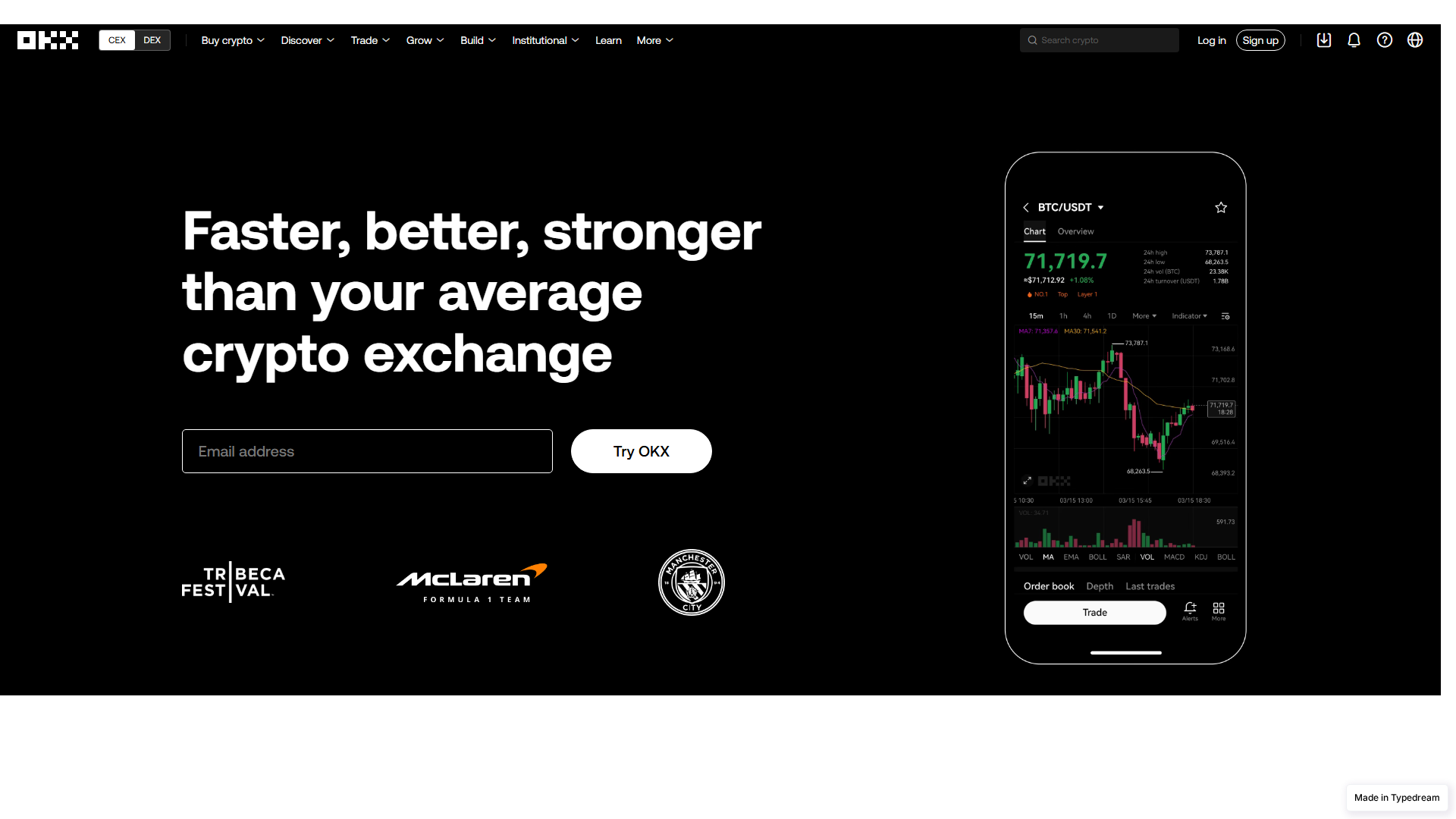 Screenshot of web-okex-wallet-en.typedream.app