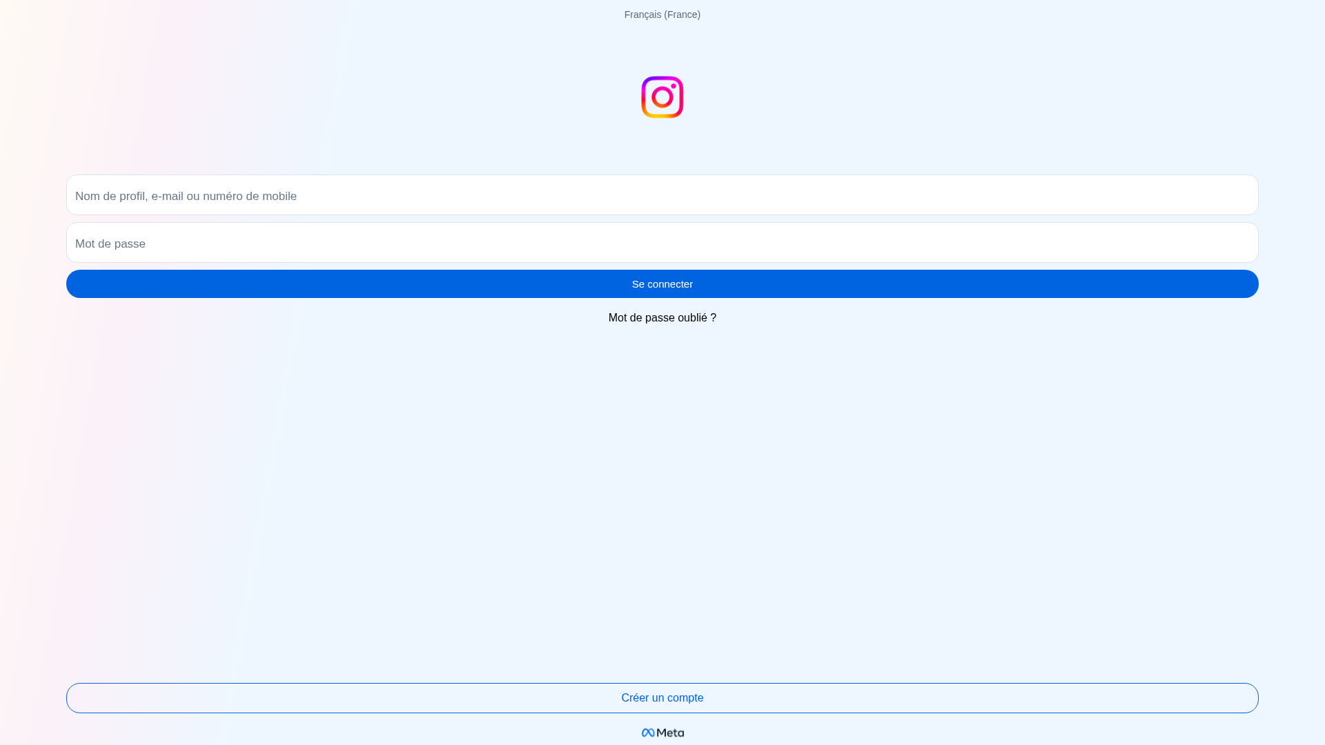 Screenshot of service-account-instgram.netlify.app