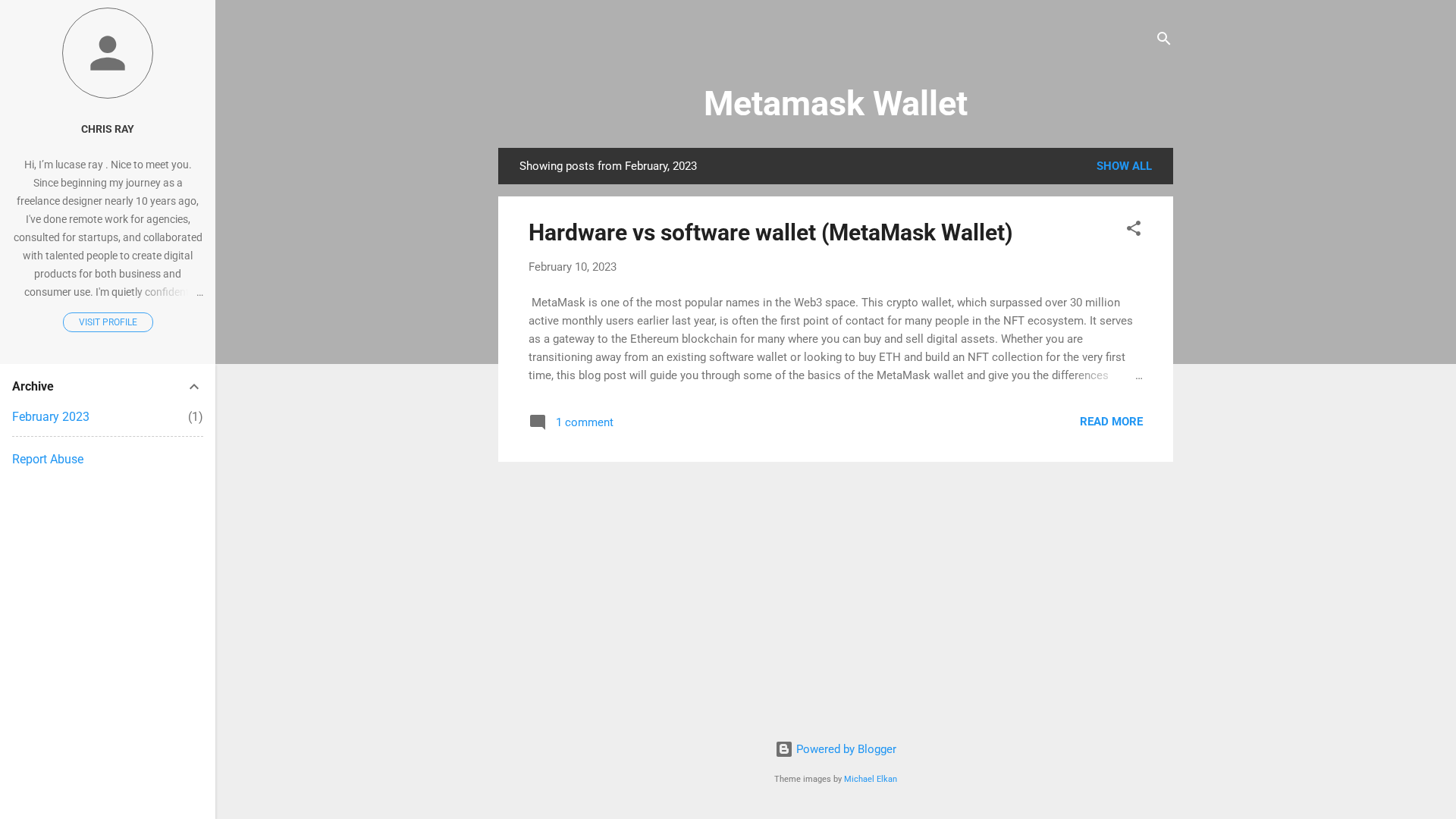 Screenshot of metamaskwallett.blogspot.com