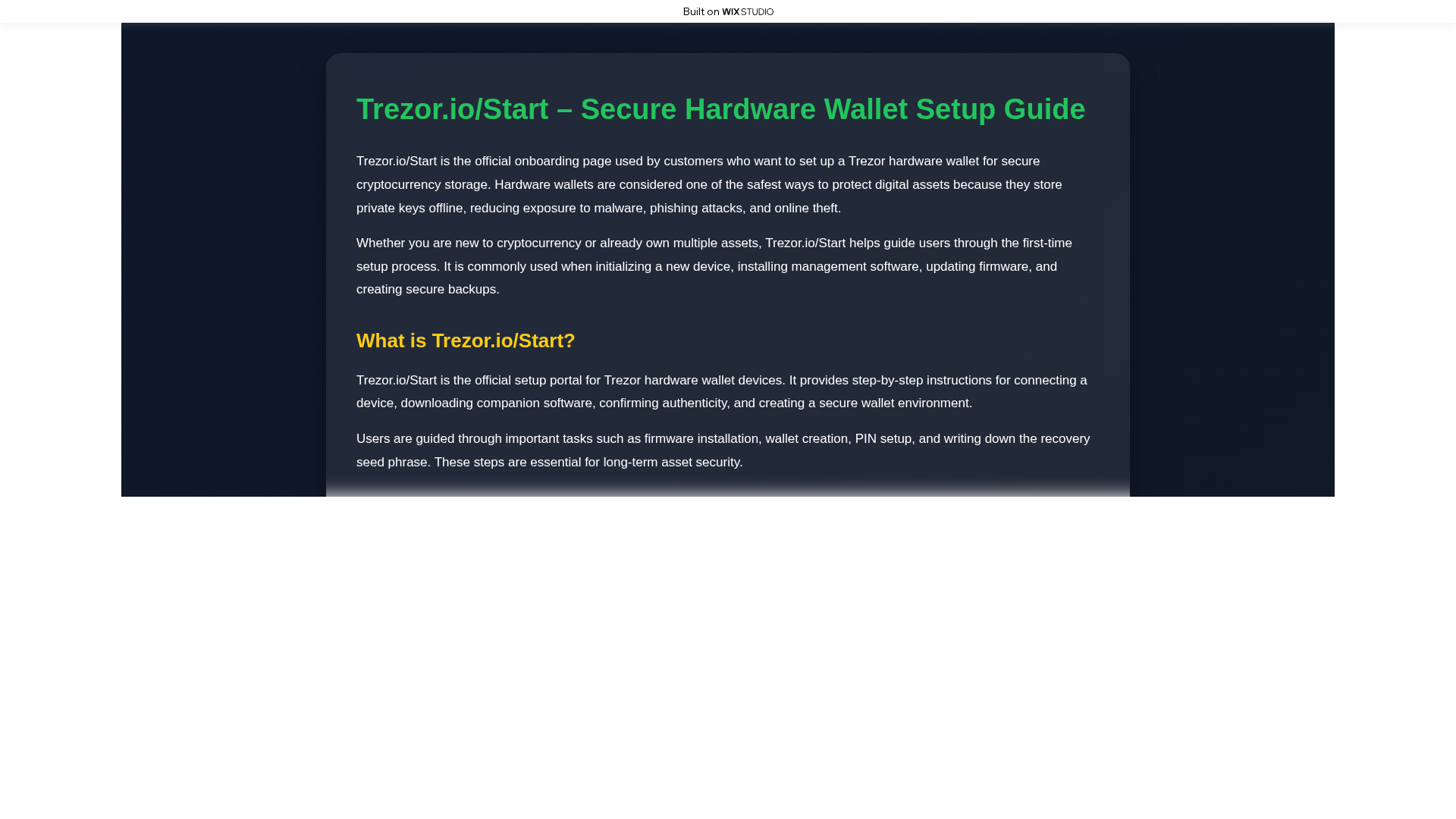 Screenshot of more-trzor.wixstudio.com