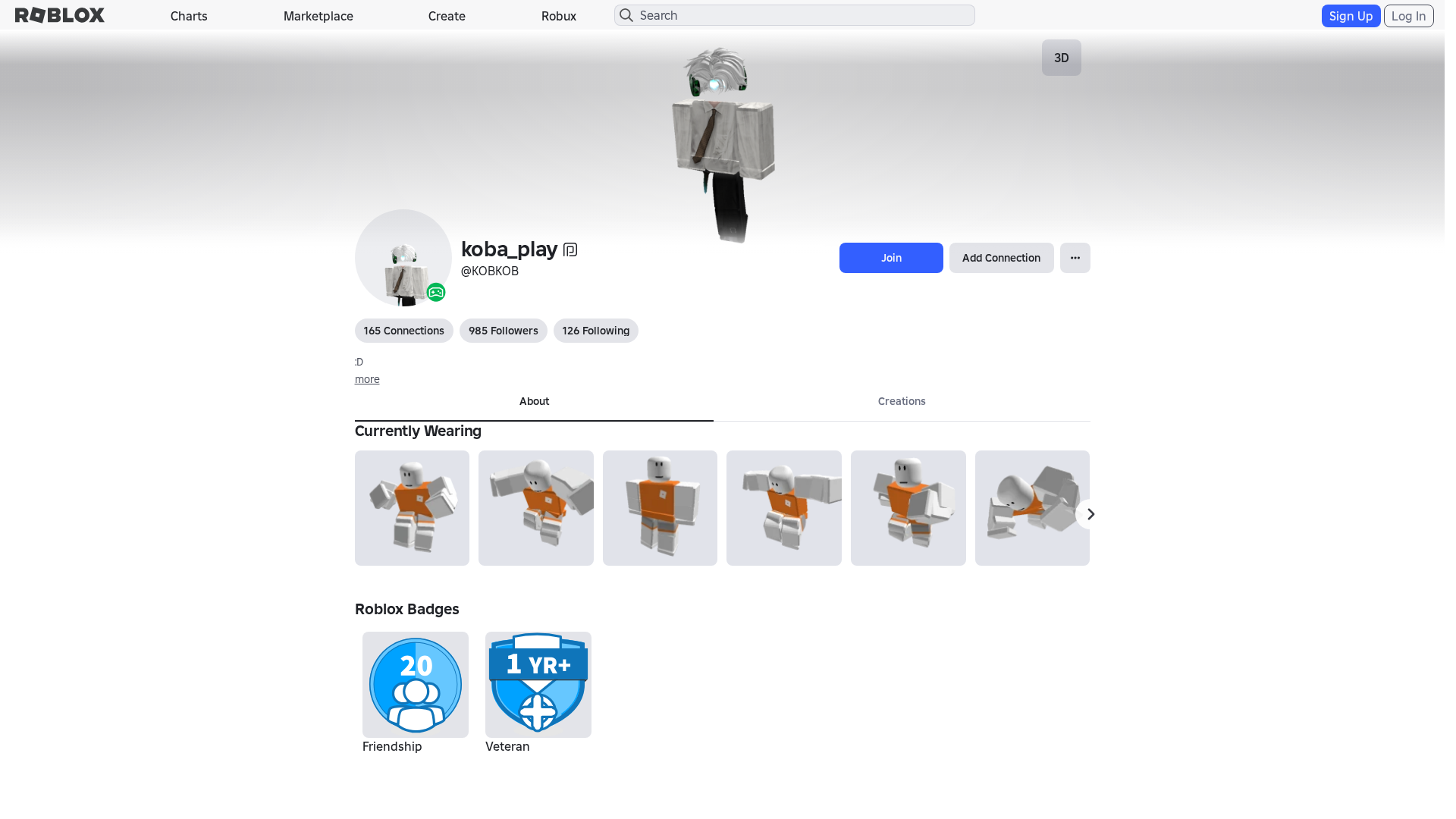 Screenshot of www.roblox.com.mu