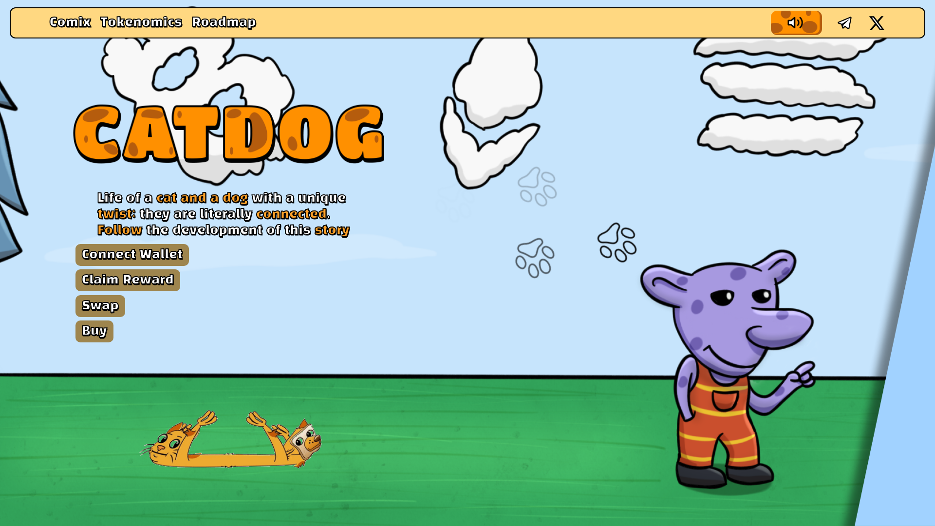Screenshot of catdog-io.pages.dev