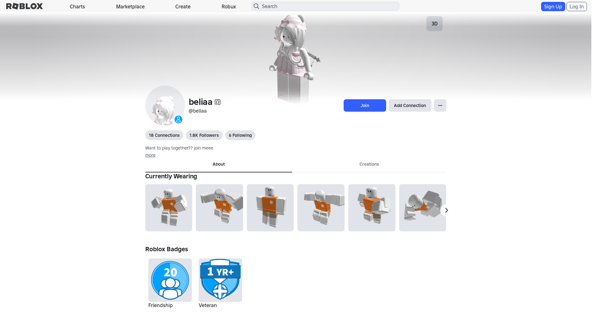 Screenshot of www.roblox.et