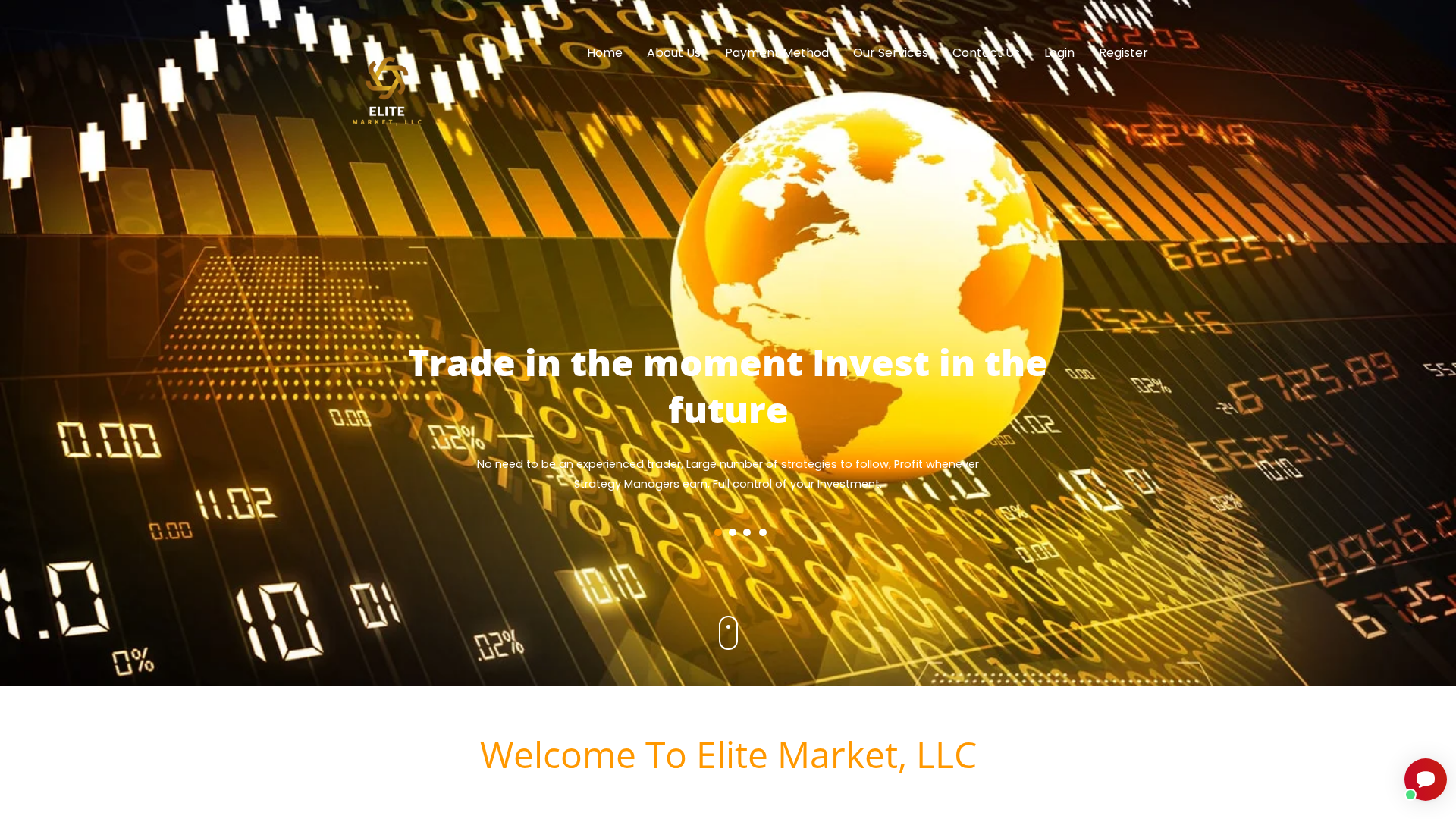 Screenshot of elitemktllc.com