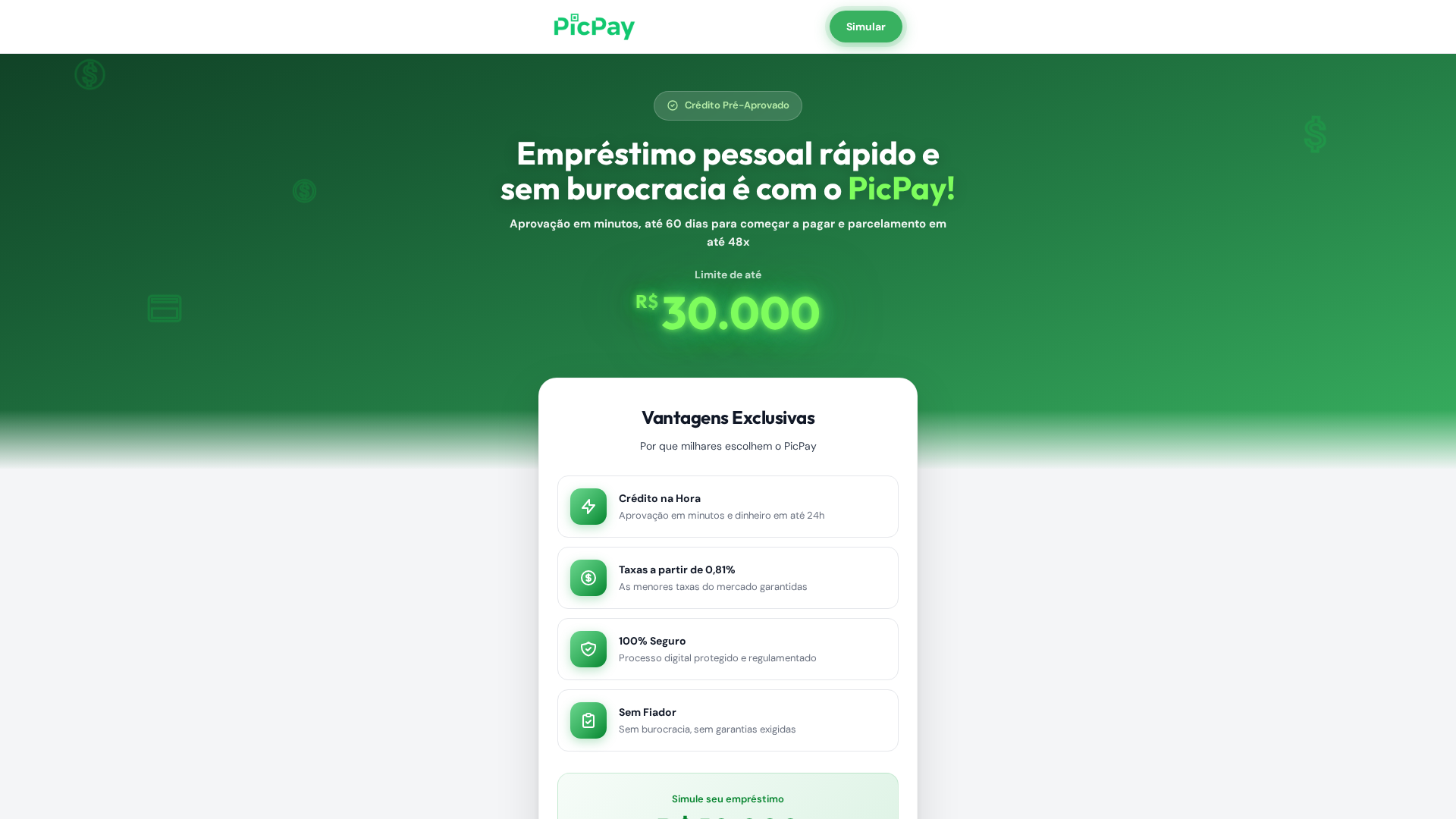 Screenshot of picpay.lat