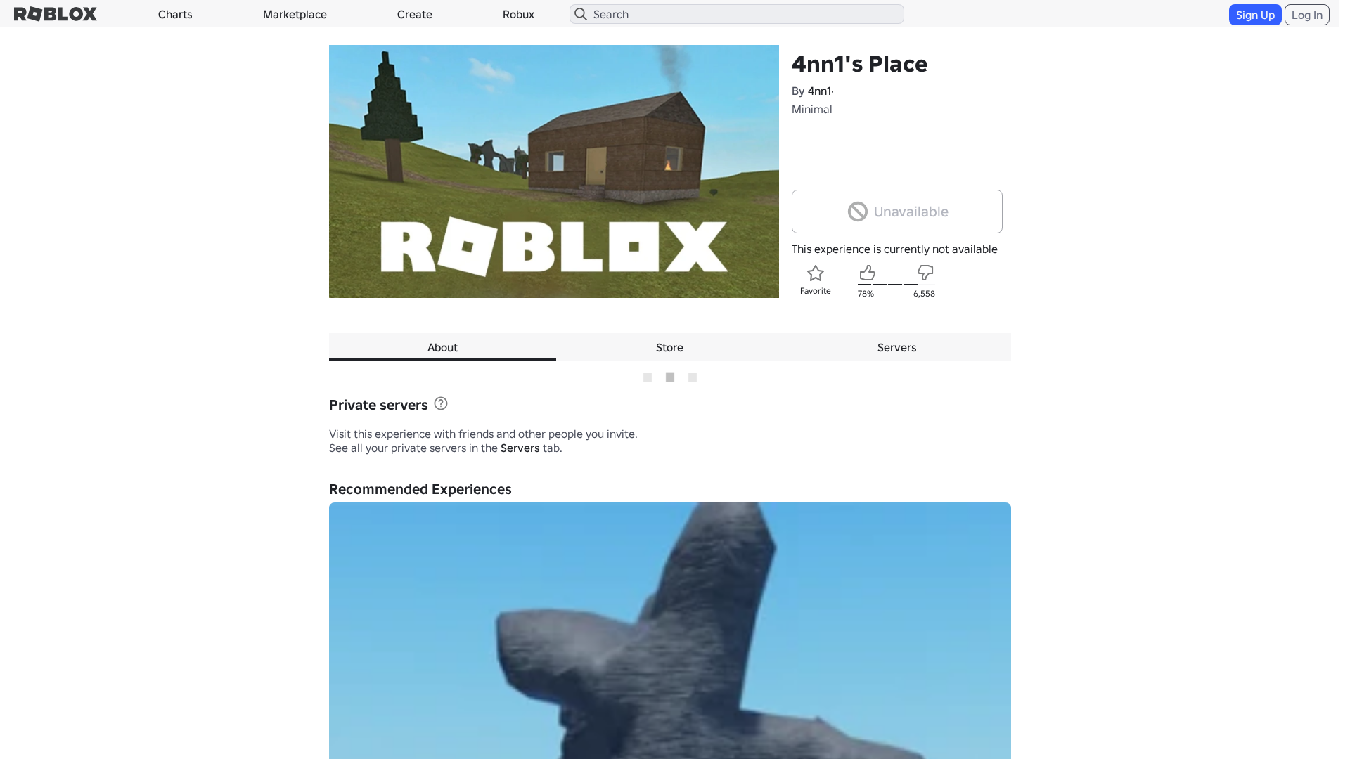 Screenshot of www.roblox.com.am