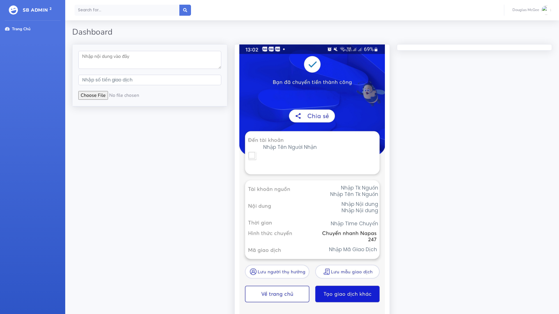 Screenshot of fakebill-mbbank.vercel.app