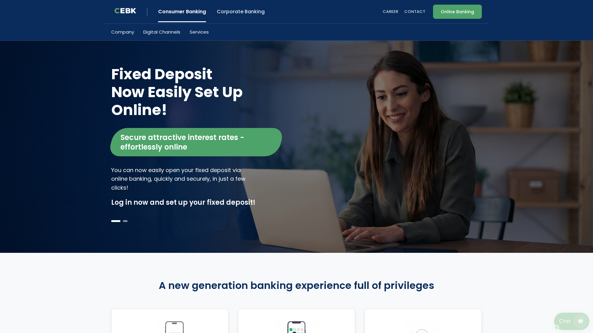 Screenshot of continuaeverlyn.com