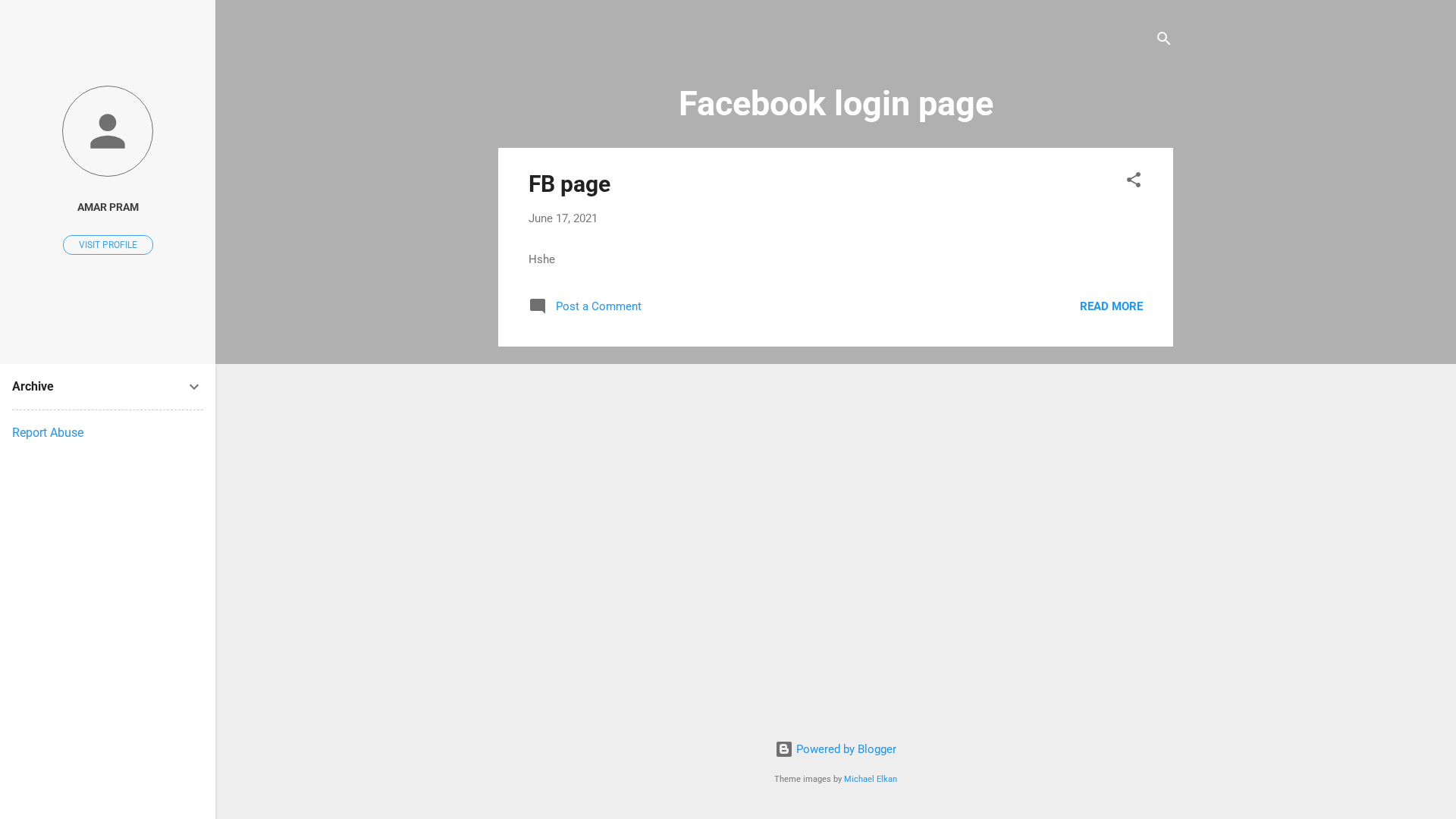 Screenshot of facebookloginpage2.blogspot.com