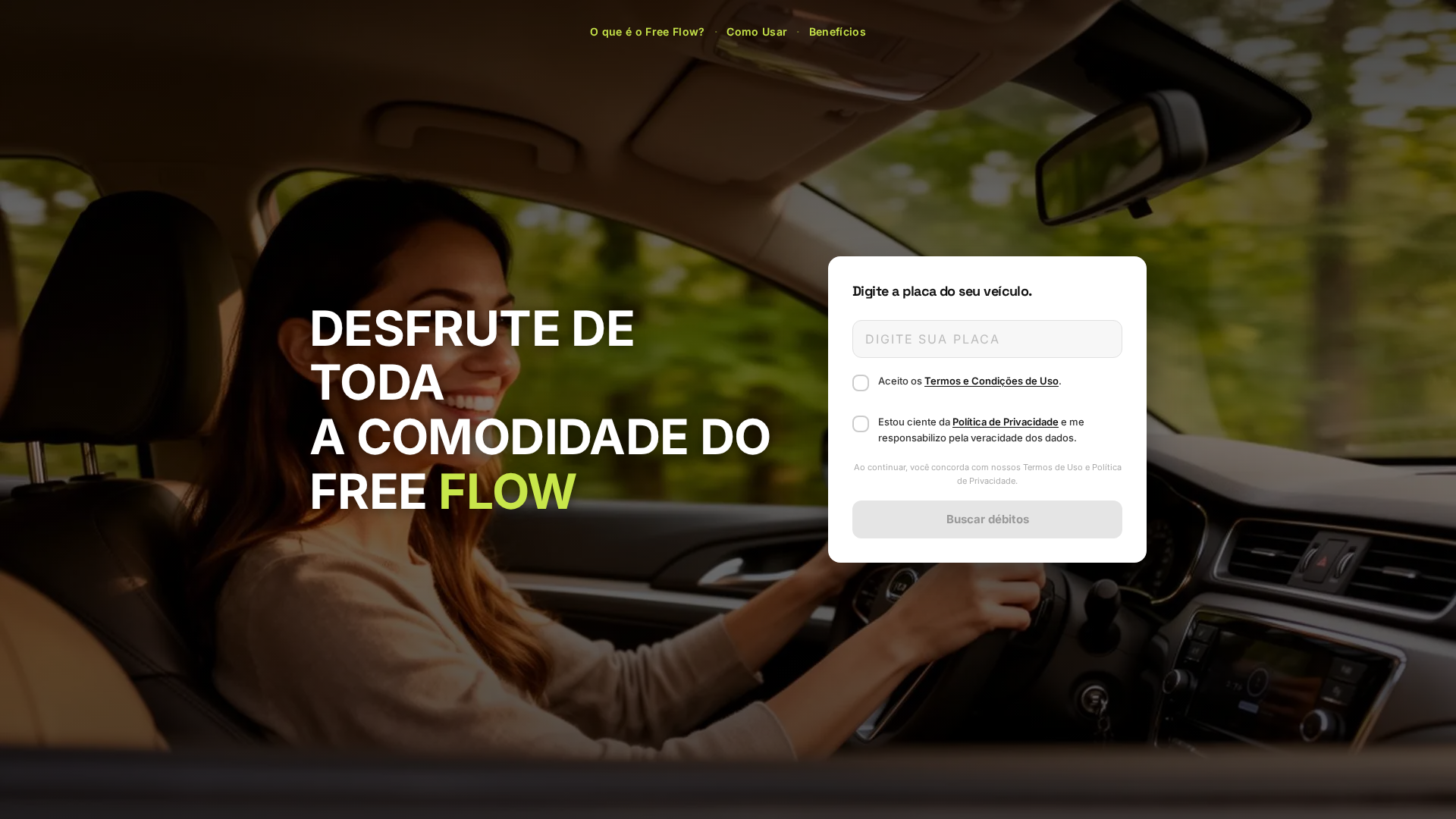Screenshot of taxfreeflow.org
