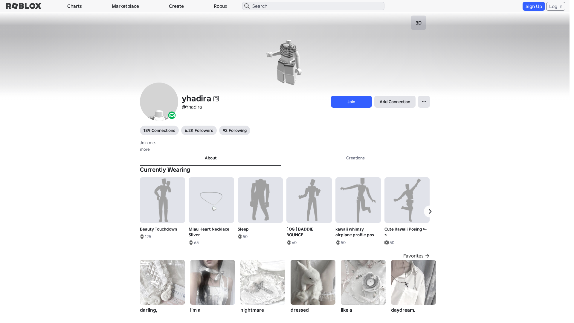 Screenshot of rblox.me