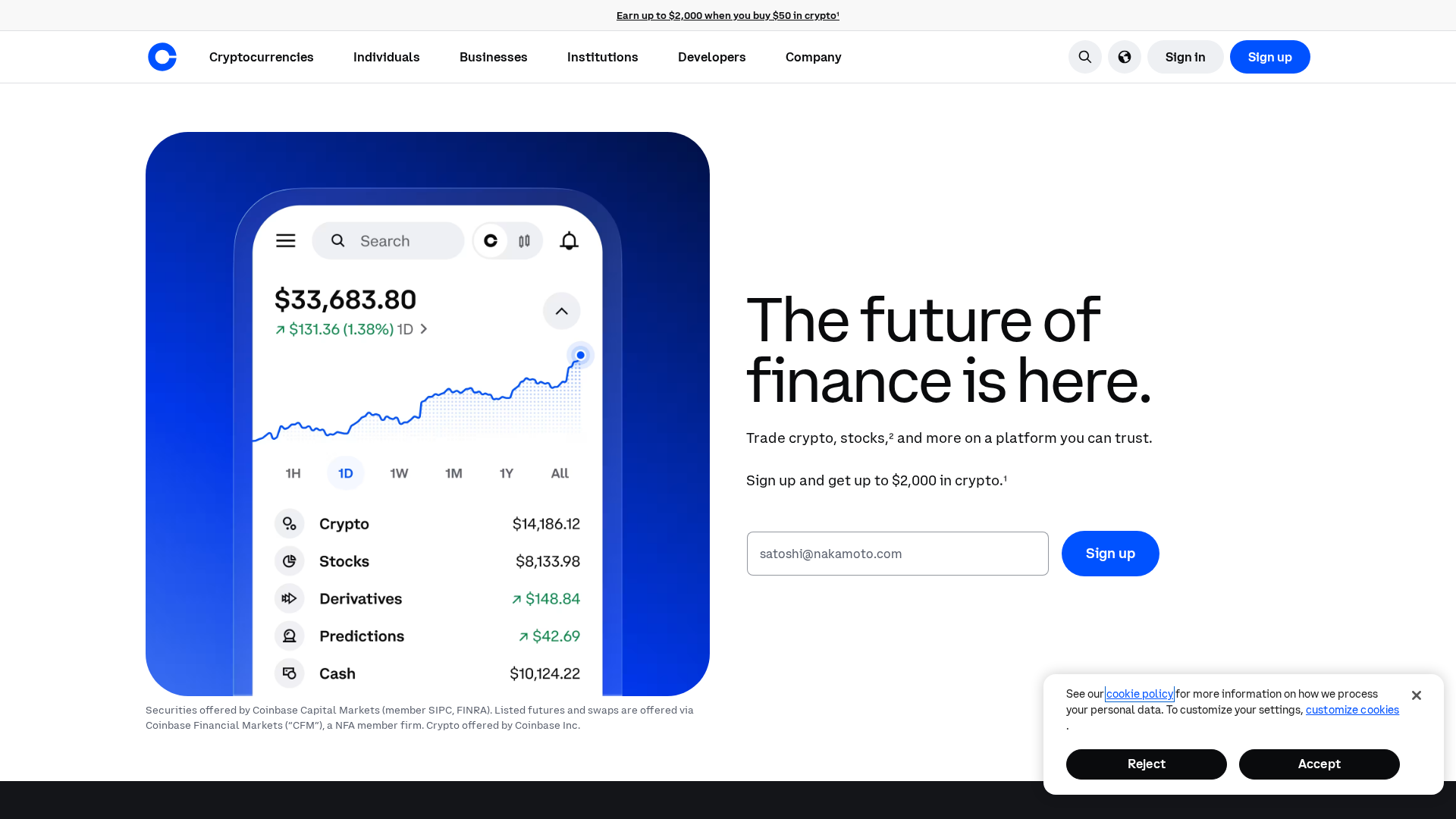 Screenshot of 19203910-coinbase.com