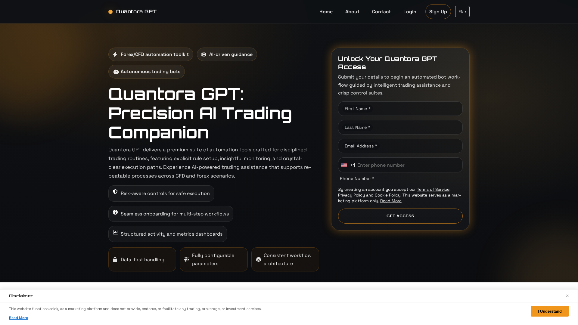 Screenshot of quantoragpt.cfd