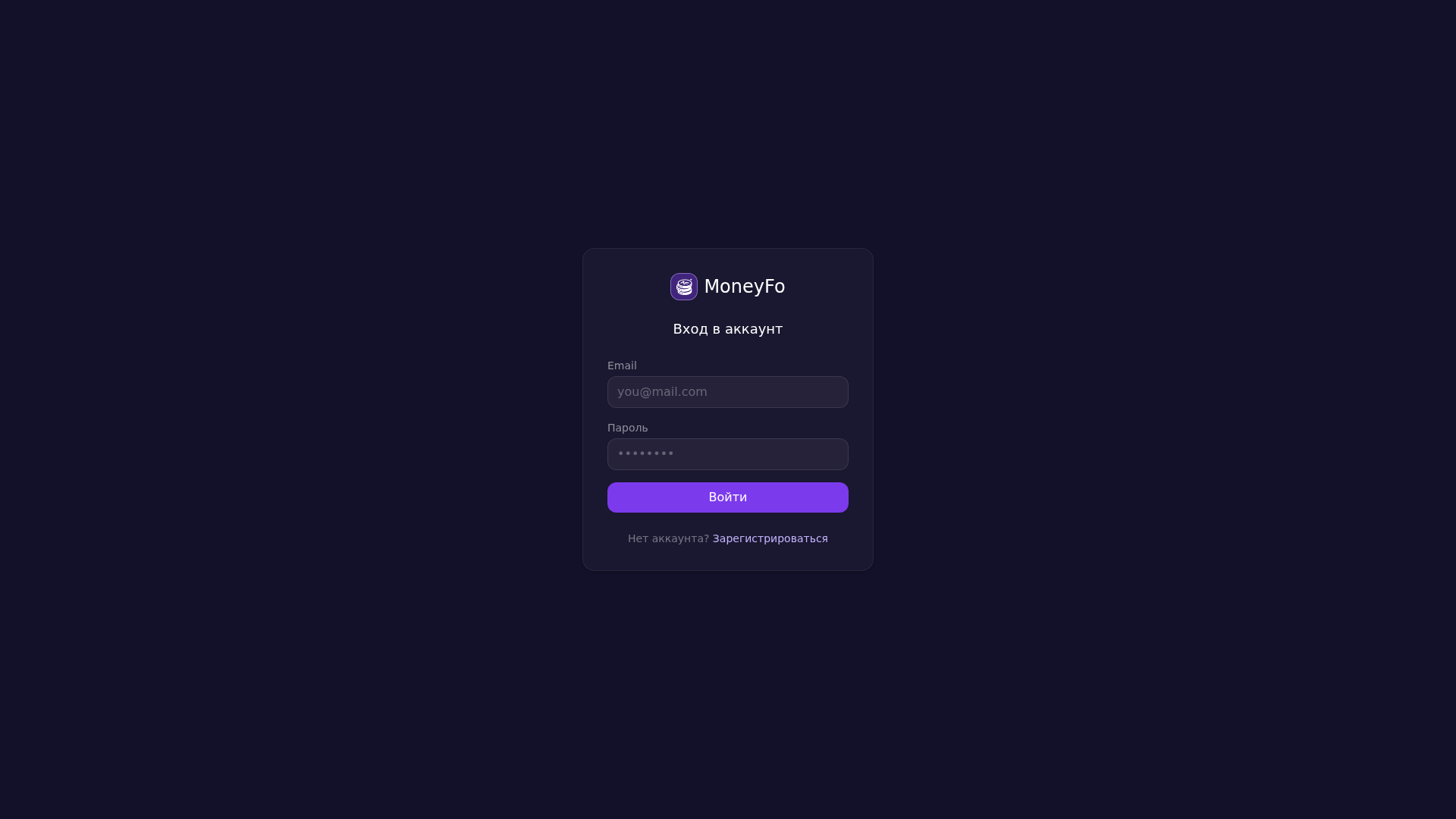 Screenshot of moneyfo.icu