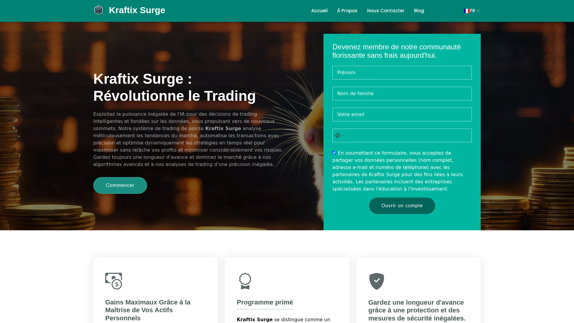 Screenshot of kraftixsurge-gpt.org