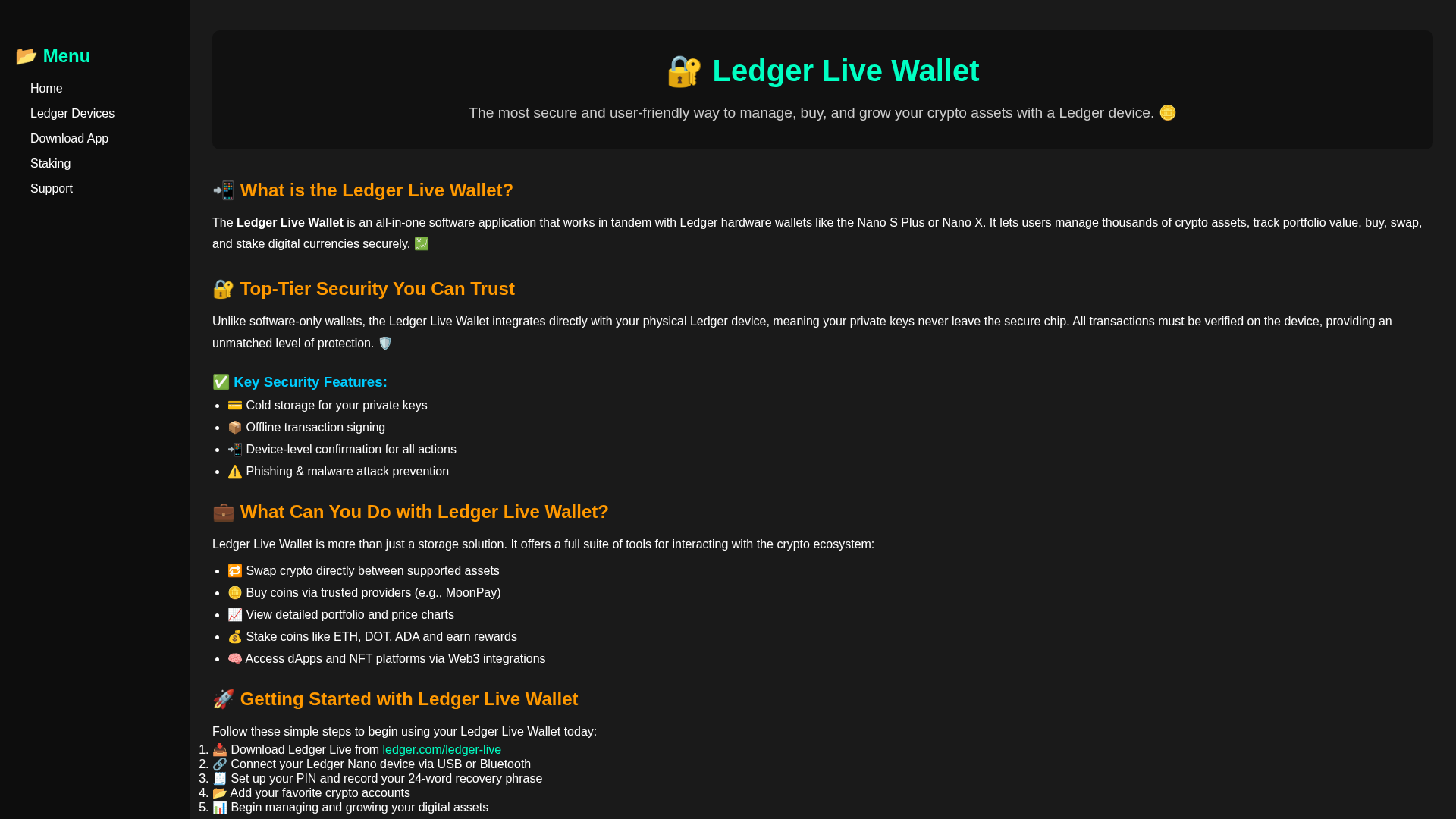 Screenshot of faq-ledgrlive-wllt.pages.dev