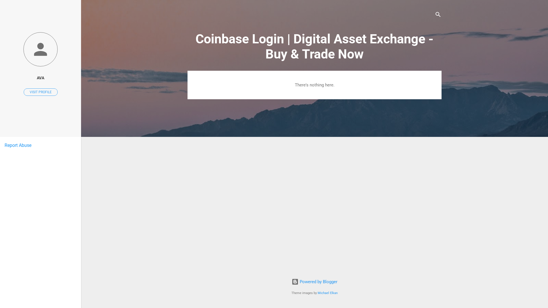 Screenshot of www.coinbaseprologine.blogspot.com