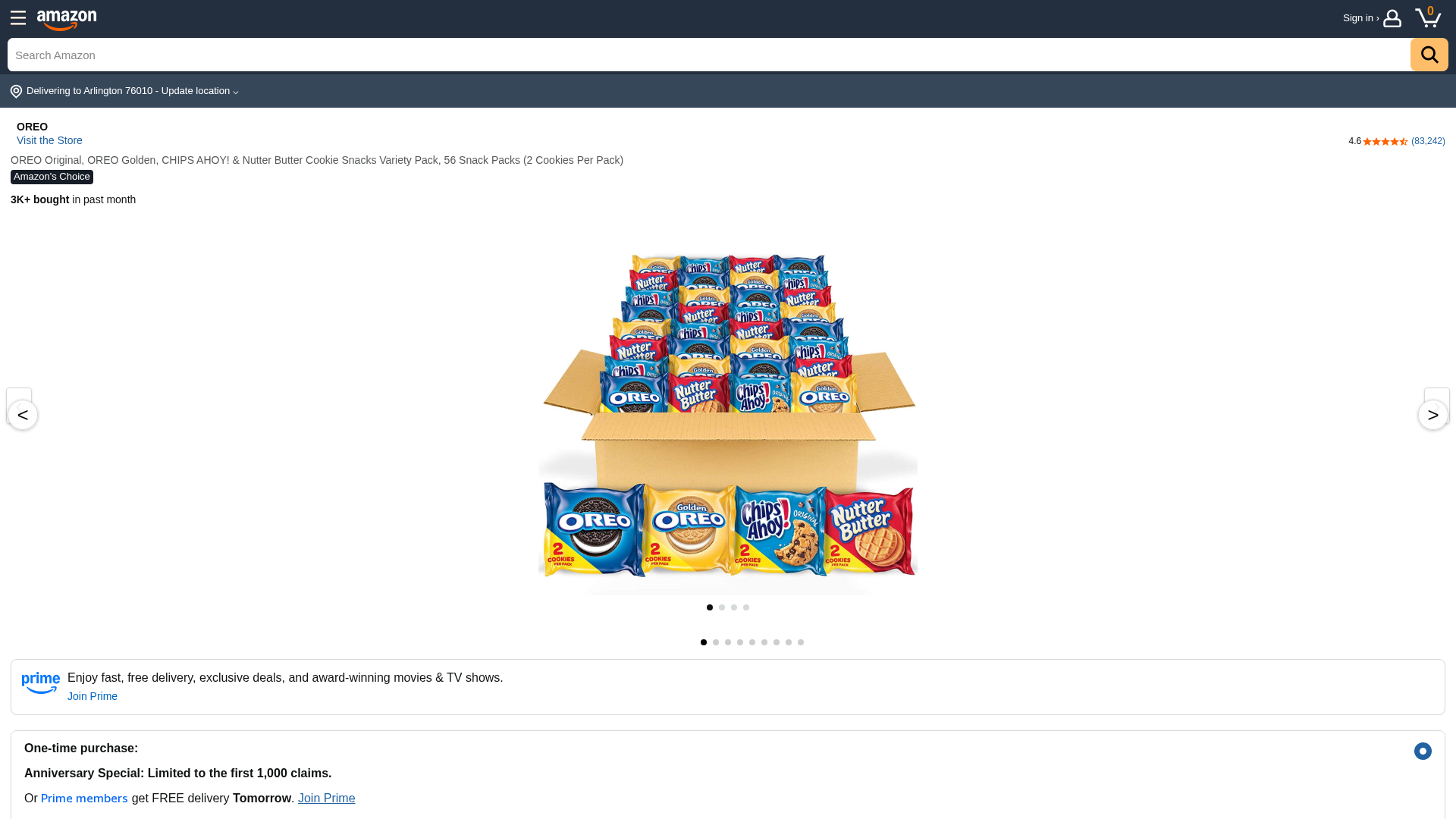 Screenshot of www.dailypresents.top