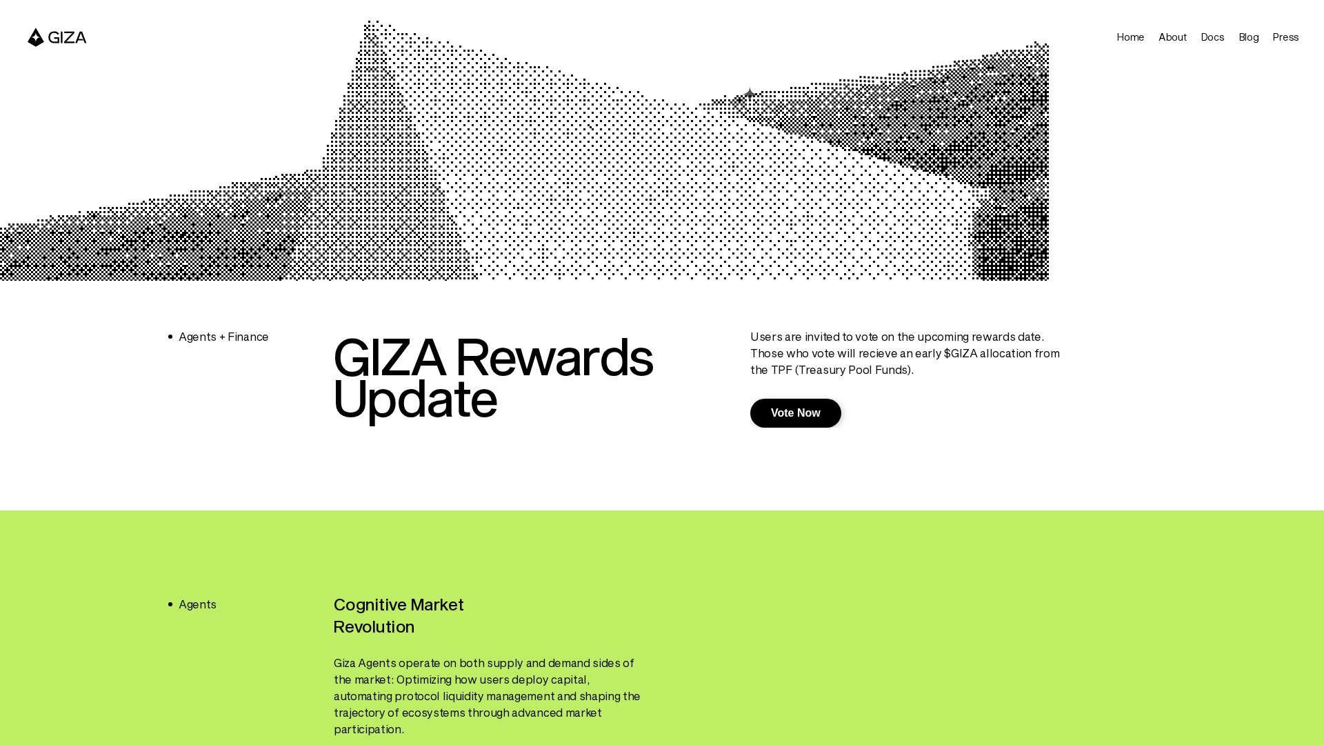 Screenshot of gizatech-vote-upcoming-rewards-date-treasury-pool-rewards.pages.dev