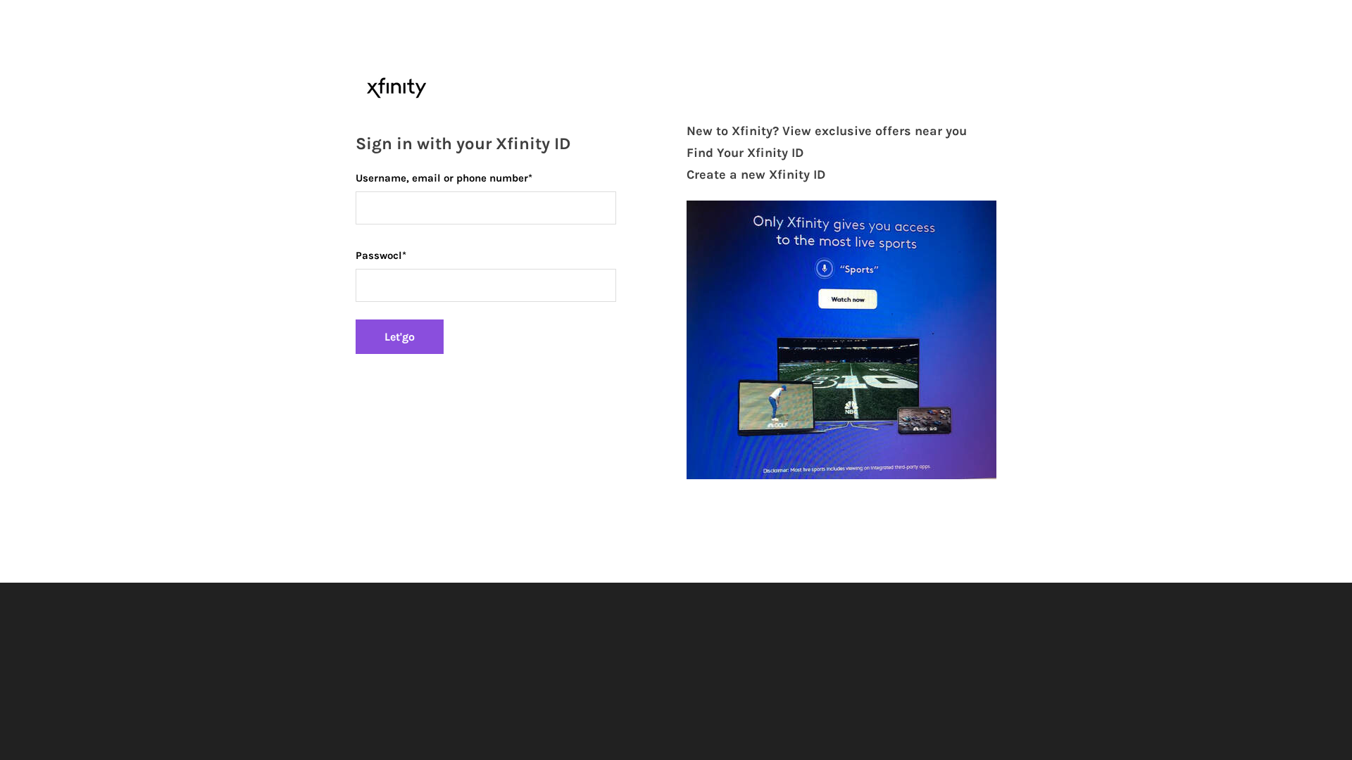 Screenshot of xfiniyemailcomcast.weebly.com