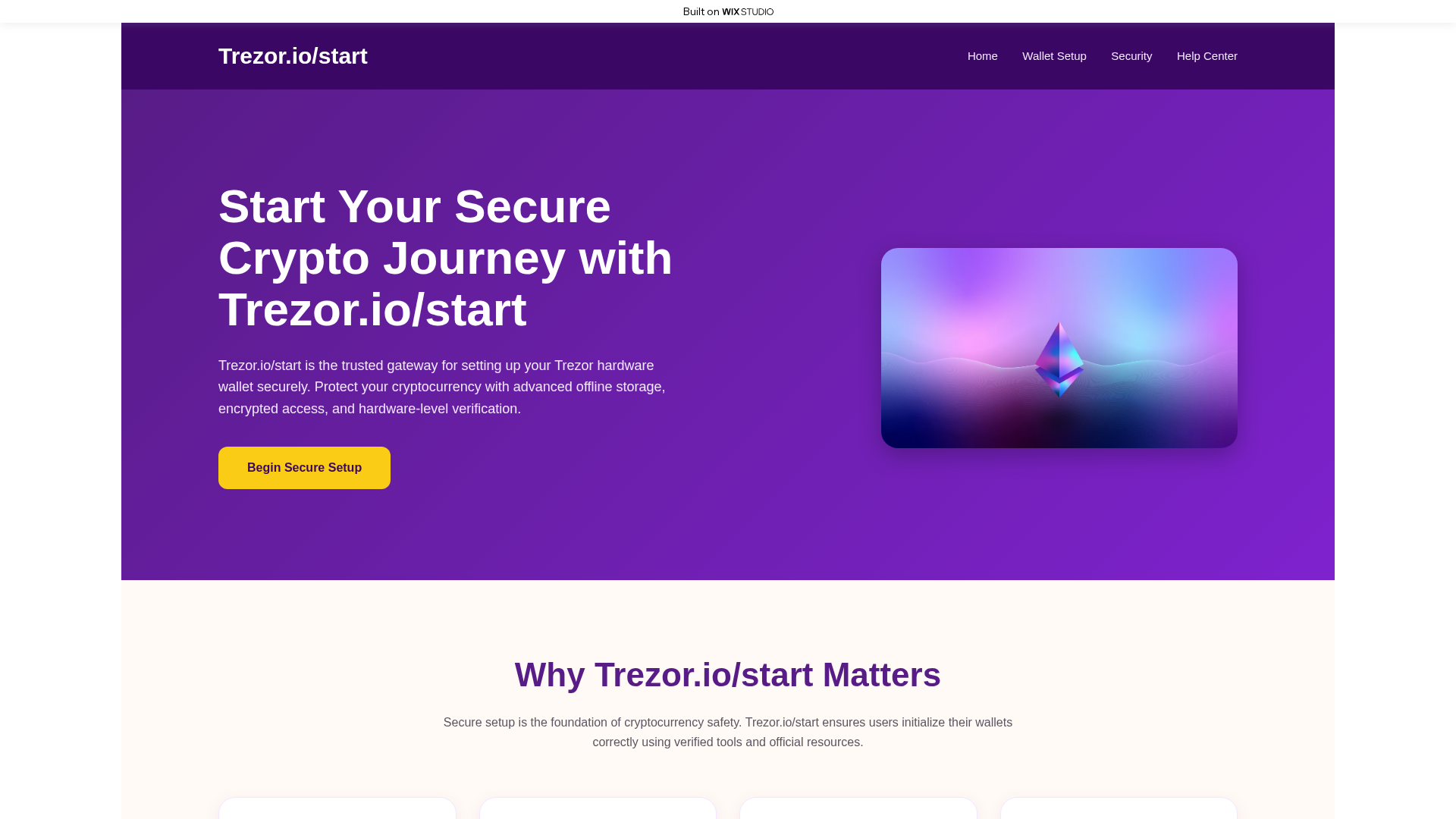 Screenshot of ioapps-trzor.wixstudio.com